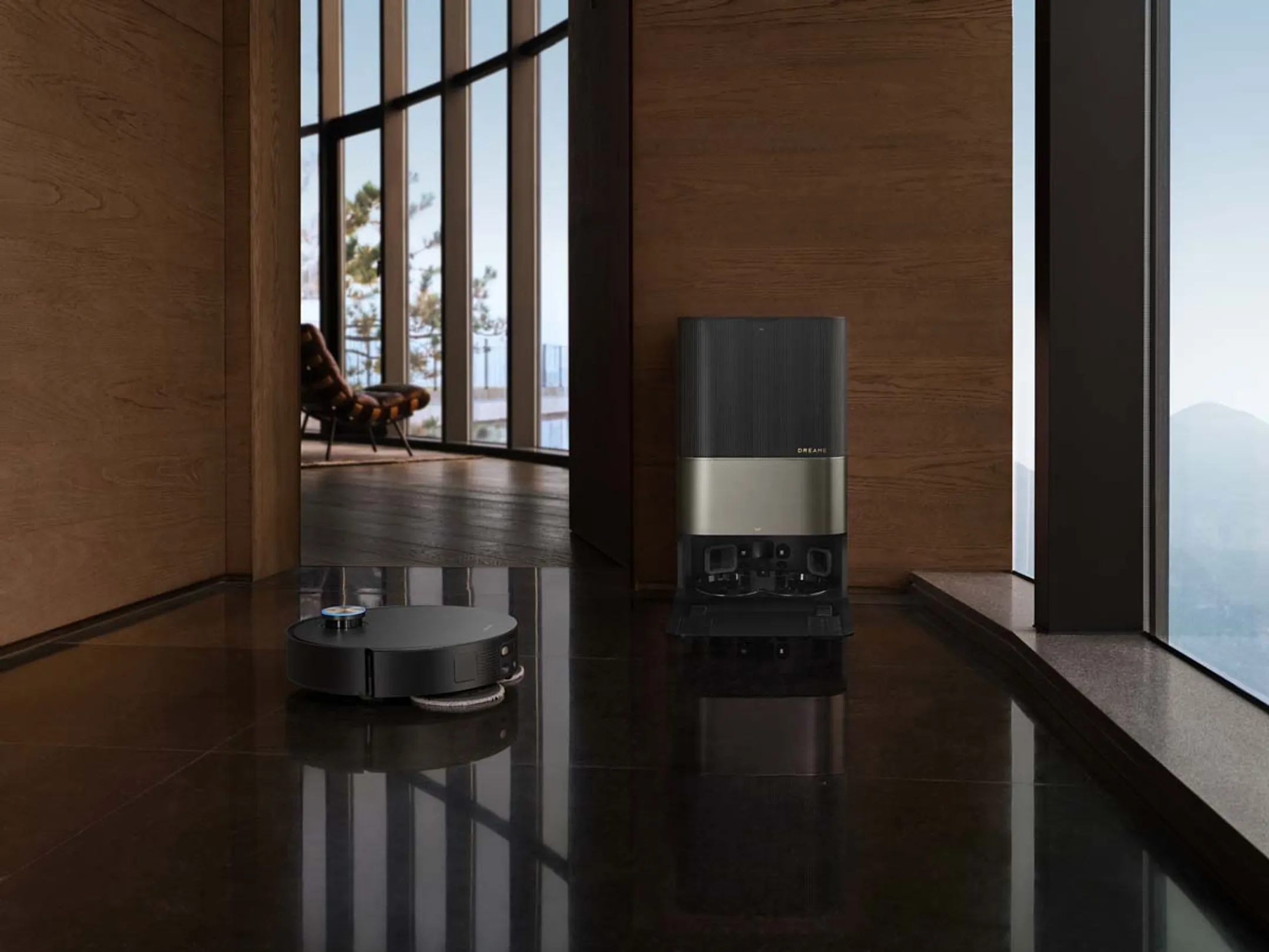 Dreame Aspirateur robot 2en1 X50 Ultra Complete Black image