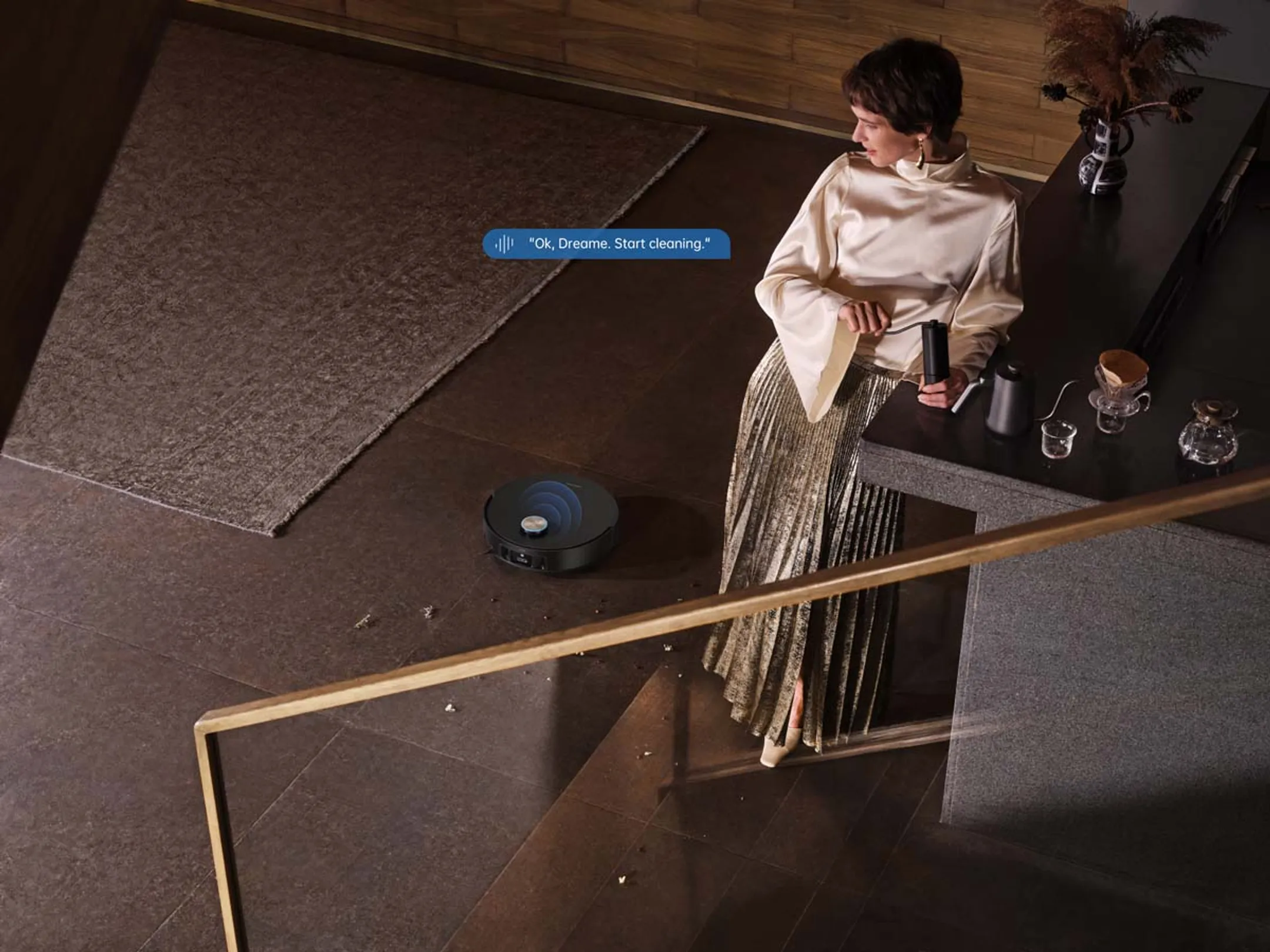 Dreame Aspirateur robot 2en1 X50 Ultra Complete Black image