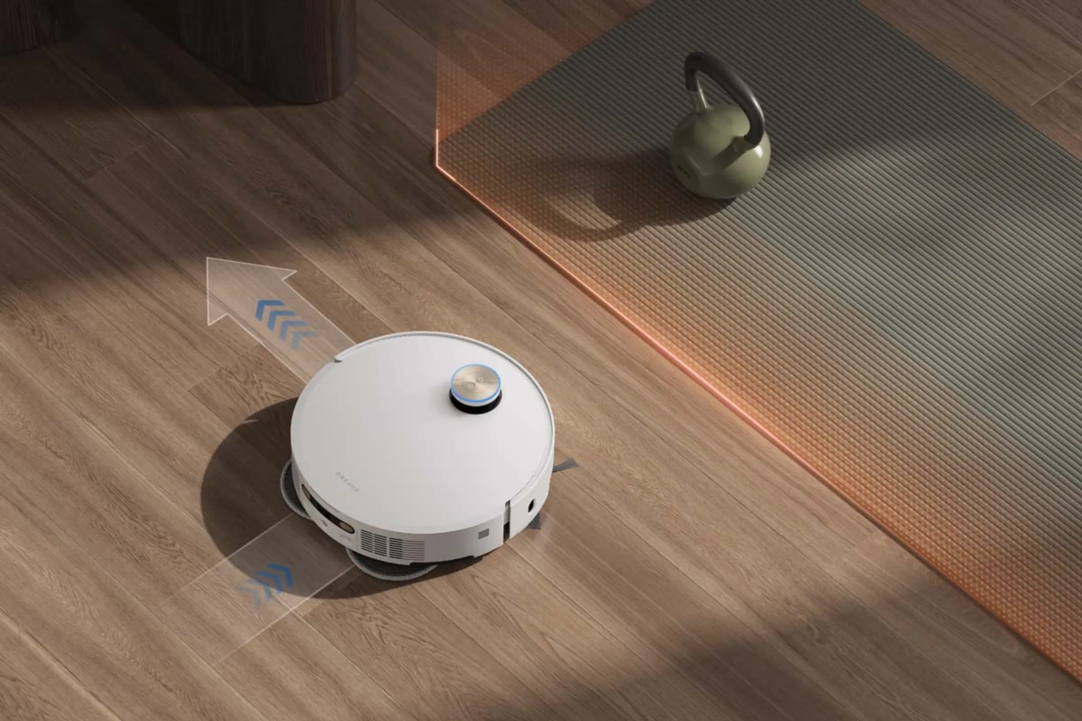 Dreame Aspirateur robot 2en1 X50 Ultra Complete White image