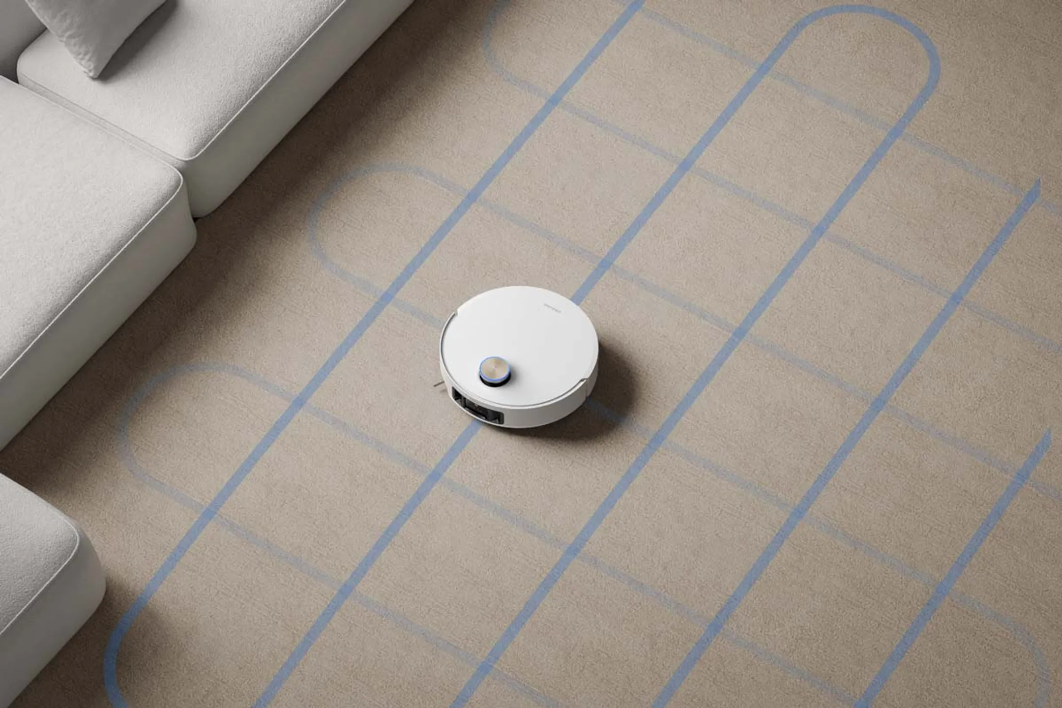 Dreame Aspirateur robot 2en1 X50 Ultra Complete White image