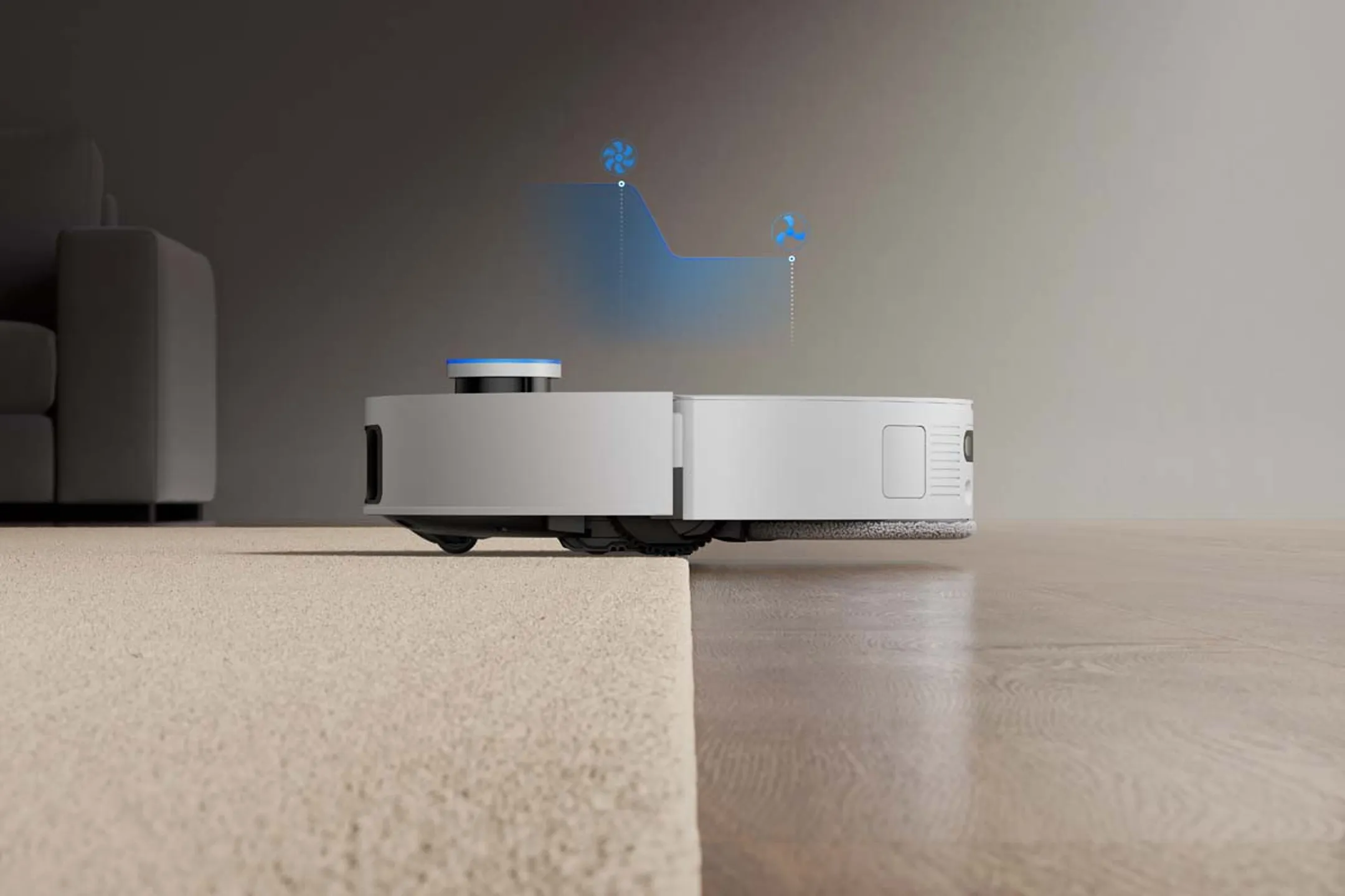 Dreame Aspirateur robot 2en1 X50 Ultra Complete White image