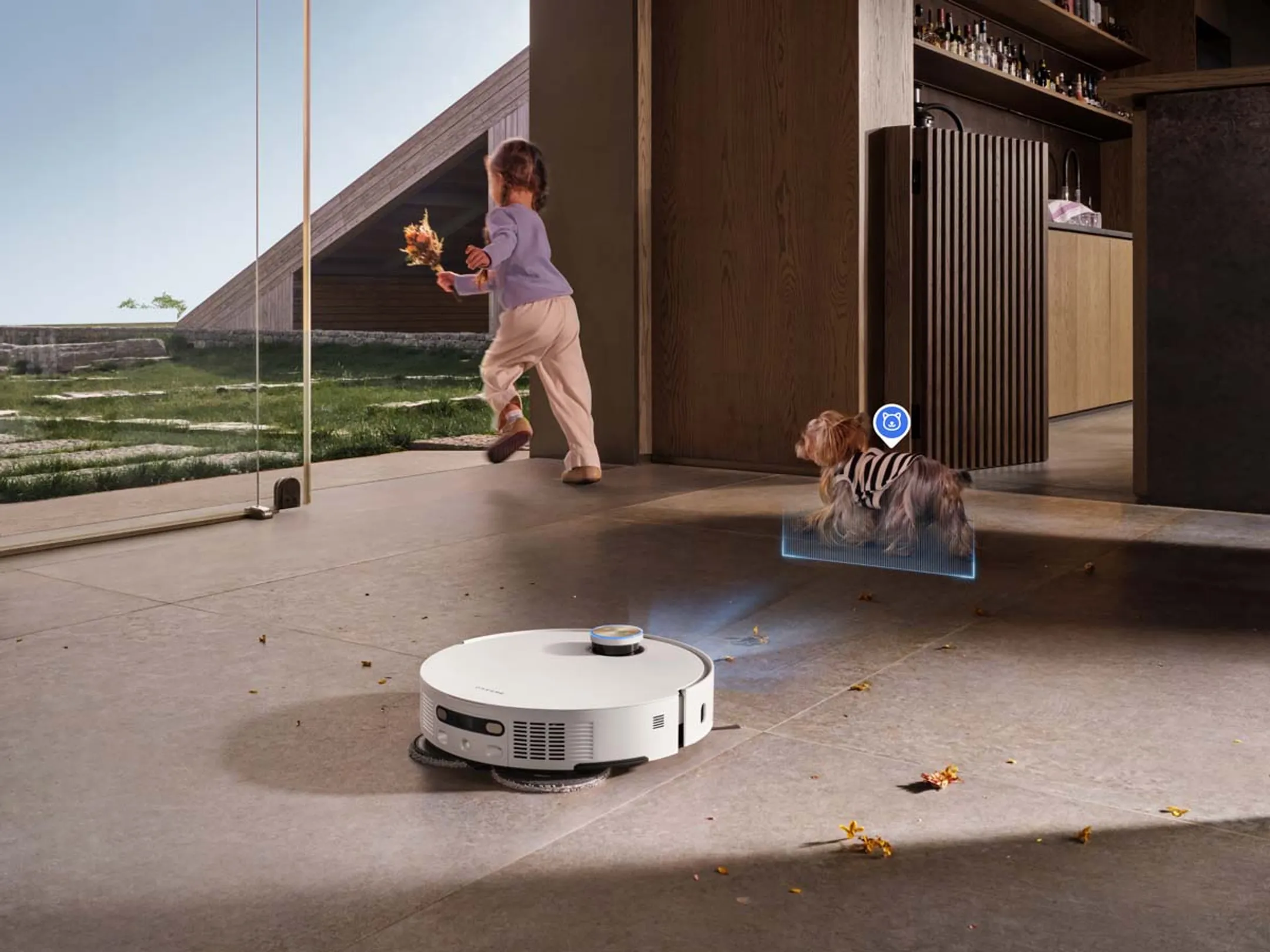 Dreame Aspirateur robot 2en1 X50 Ultra Complete White image