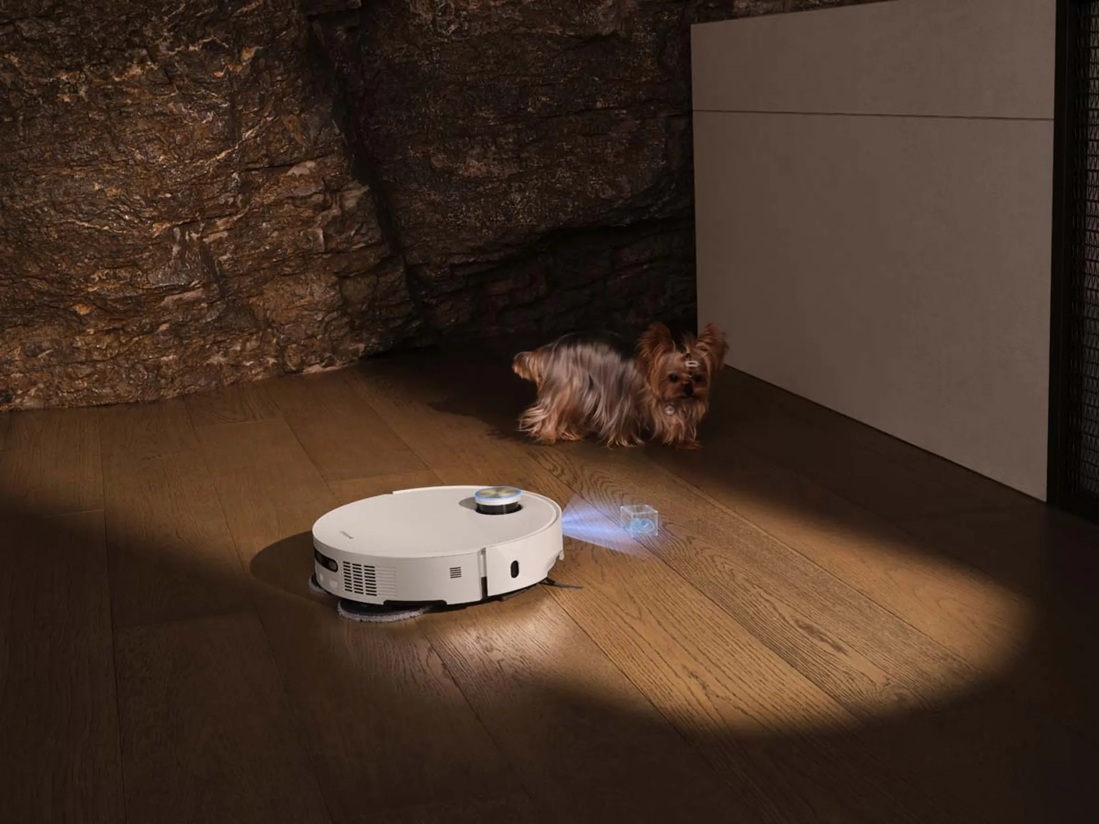 Dreame Aspirateur robot 2en1 X50 Ultra Complete White image