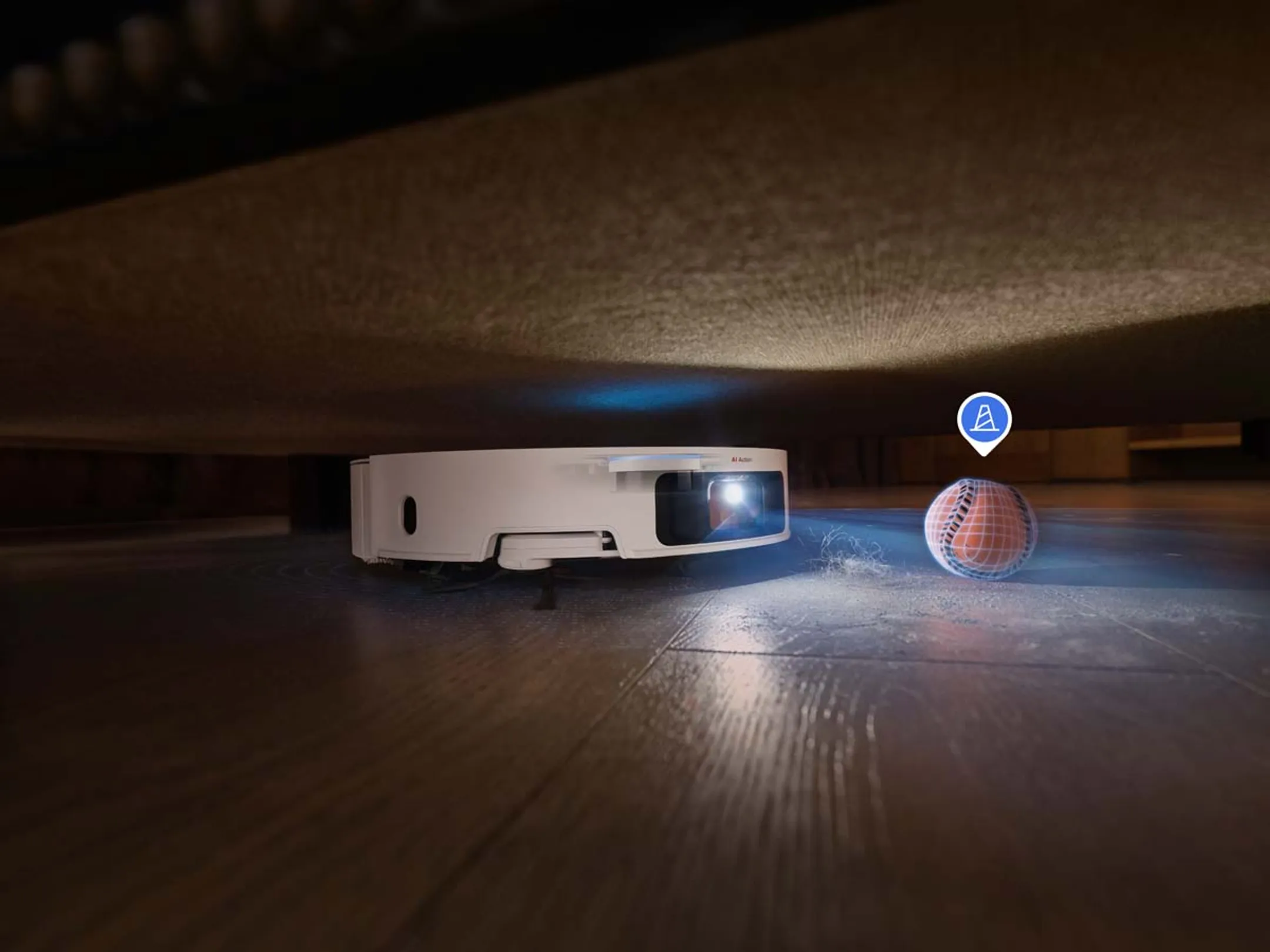 Dreame Aspirateur robot 2en1 X50 Ultra Complete White image