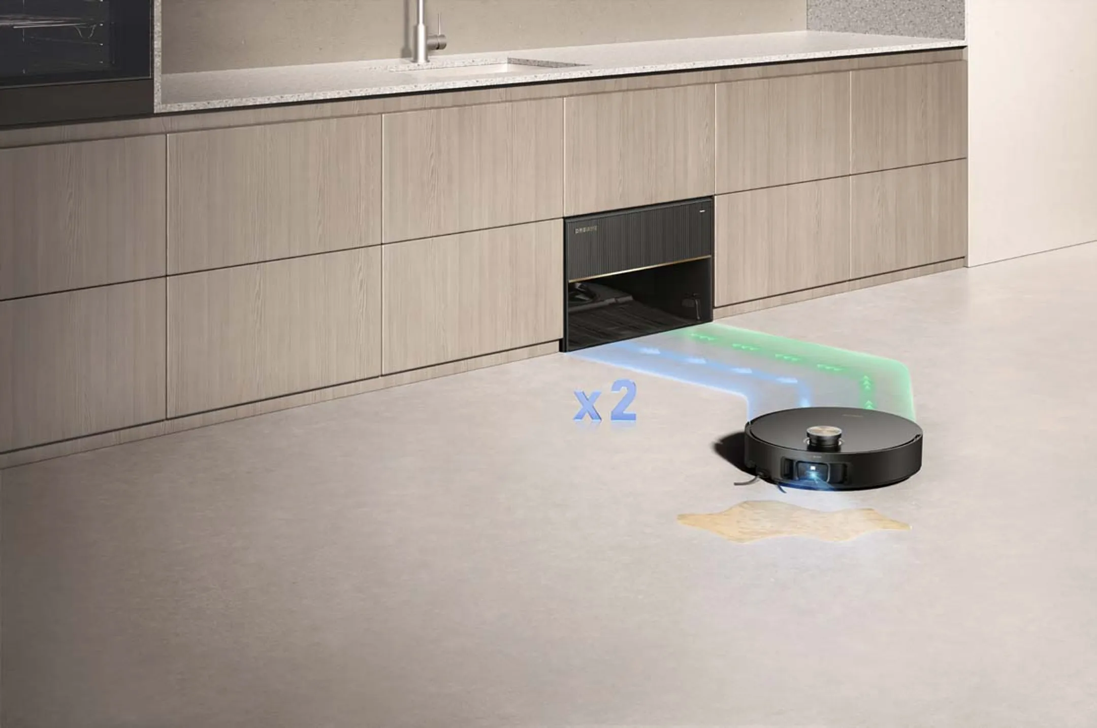 Dreame Aspirateur robot 2en1 X50 Master image