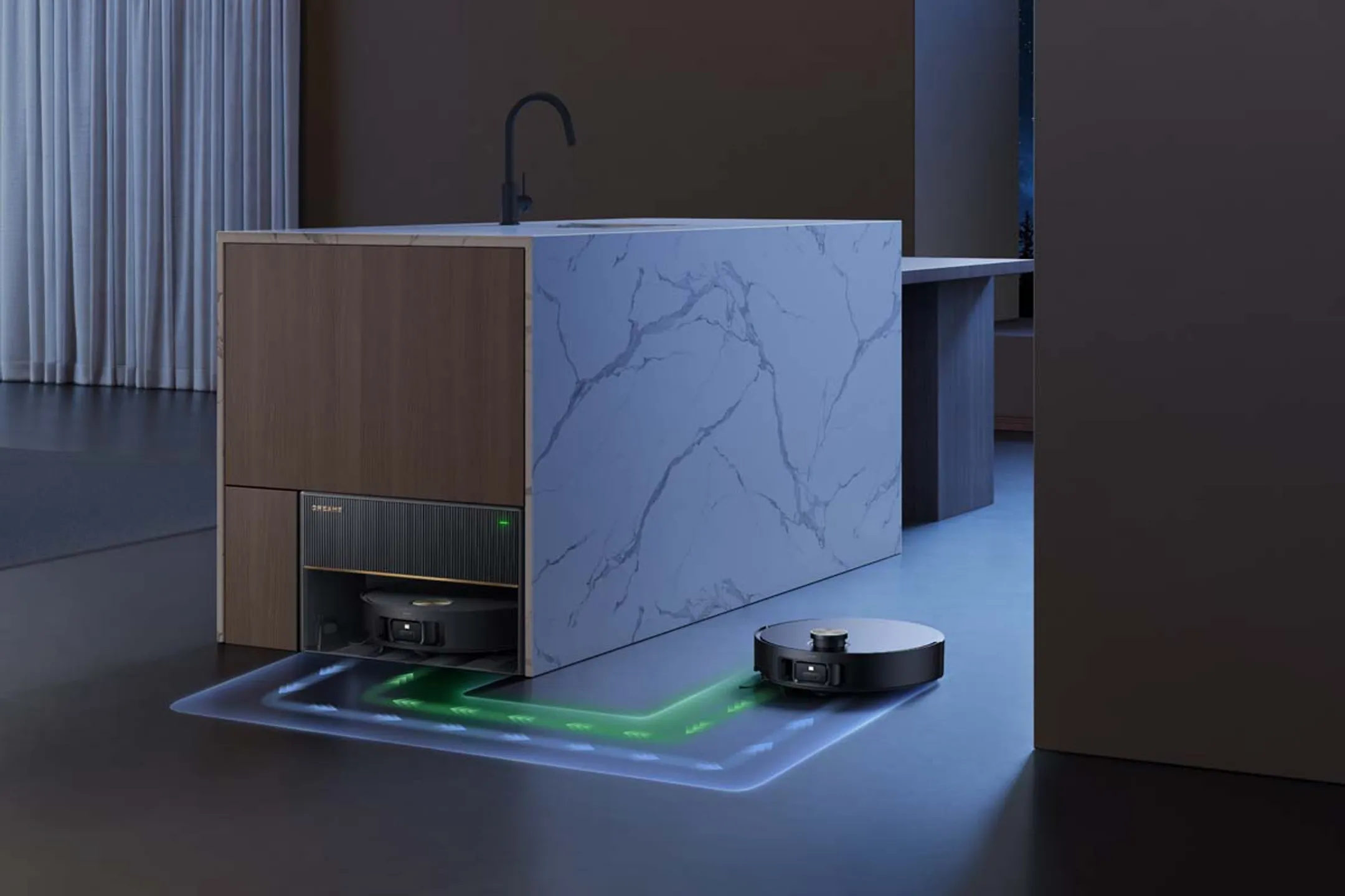 Dreame Aspirateur robot 2en1 X50 Master image