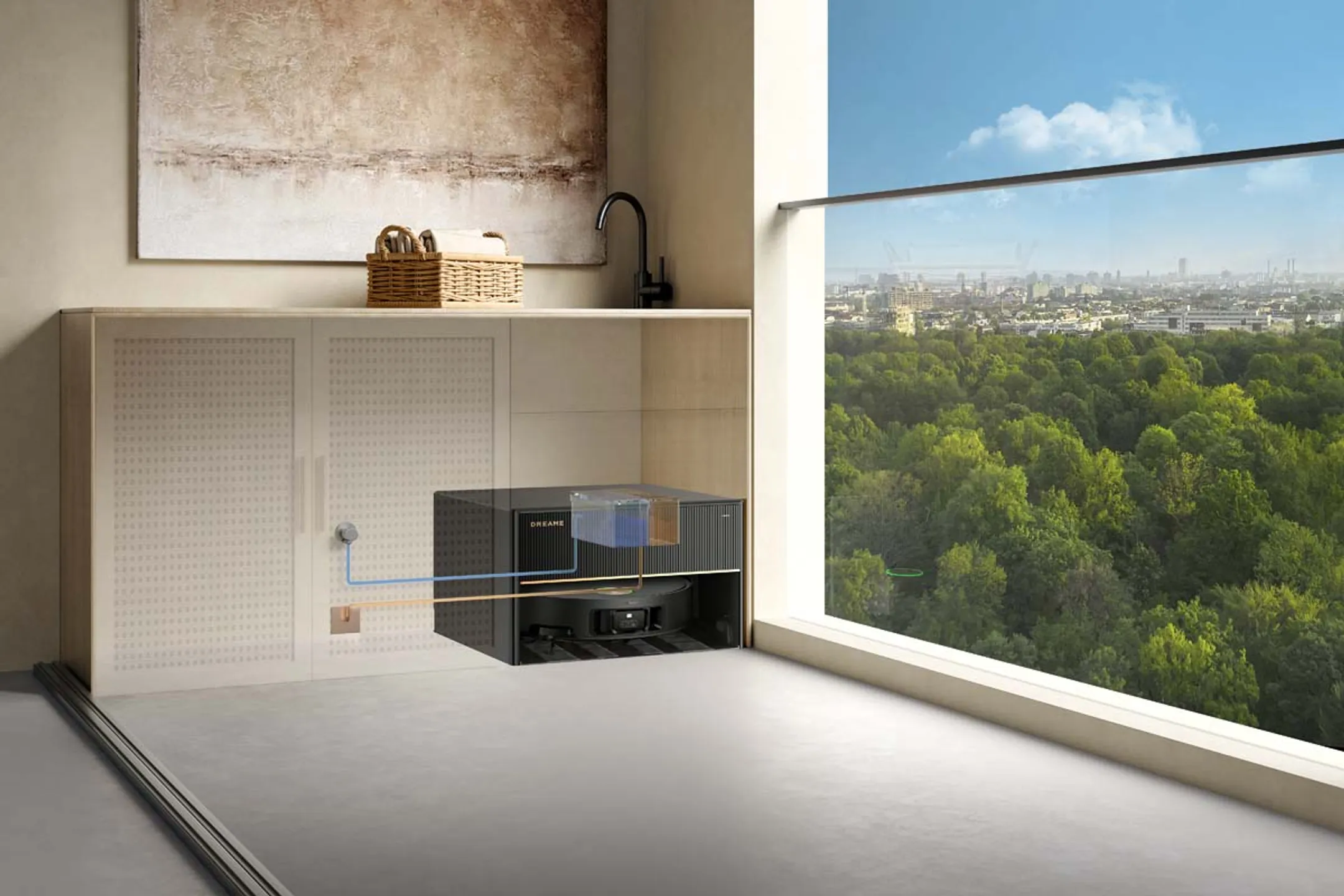 Dreame Aspirateur robot 2en1 X50 Master image