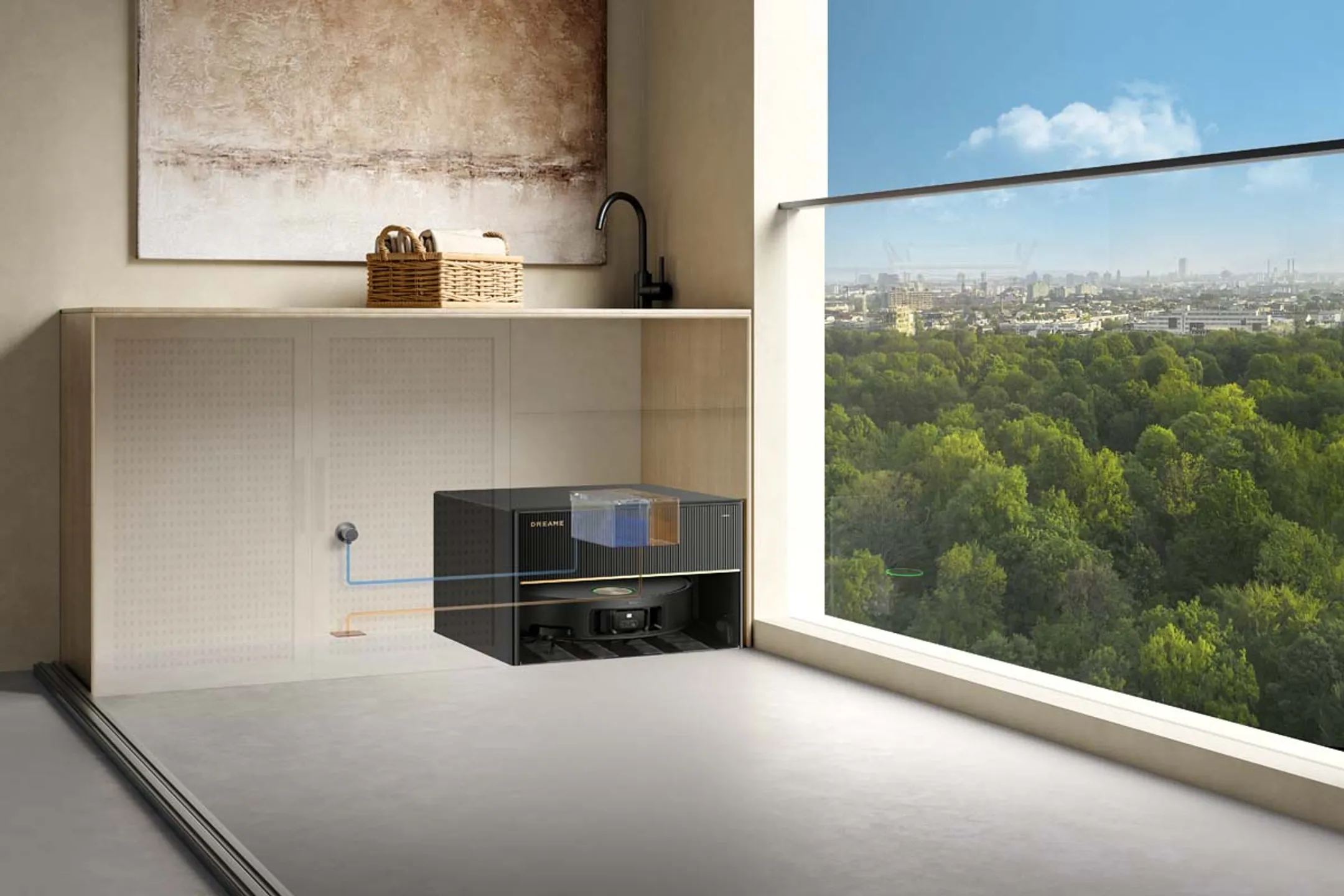 Dreame Aspirateur robot 2en1 X50 Master image