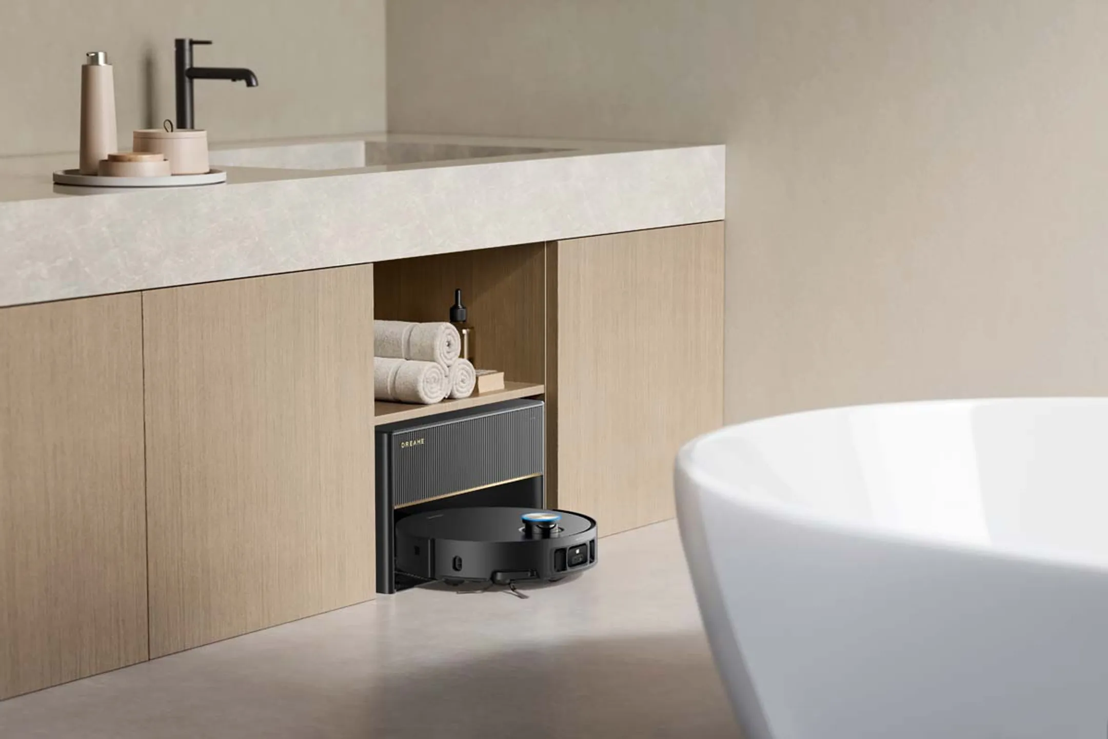 Dreame Aspirateur robot 2en1 X50 Master image