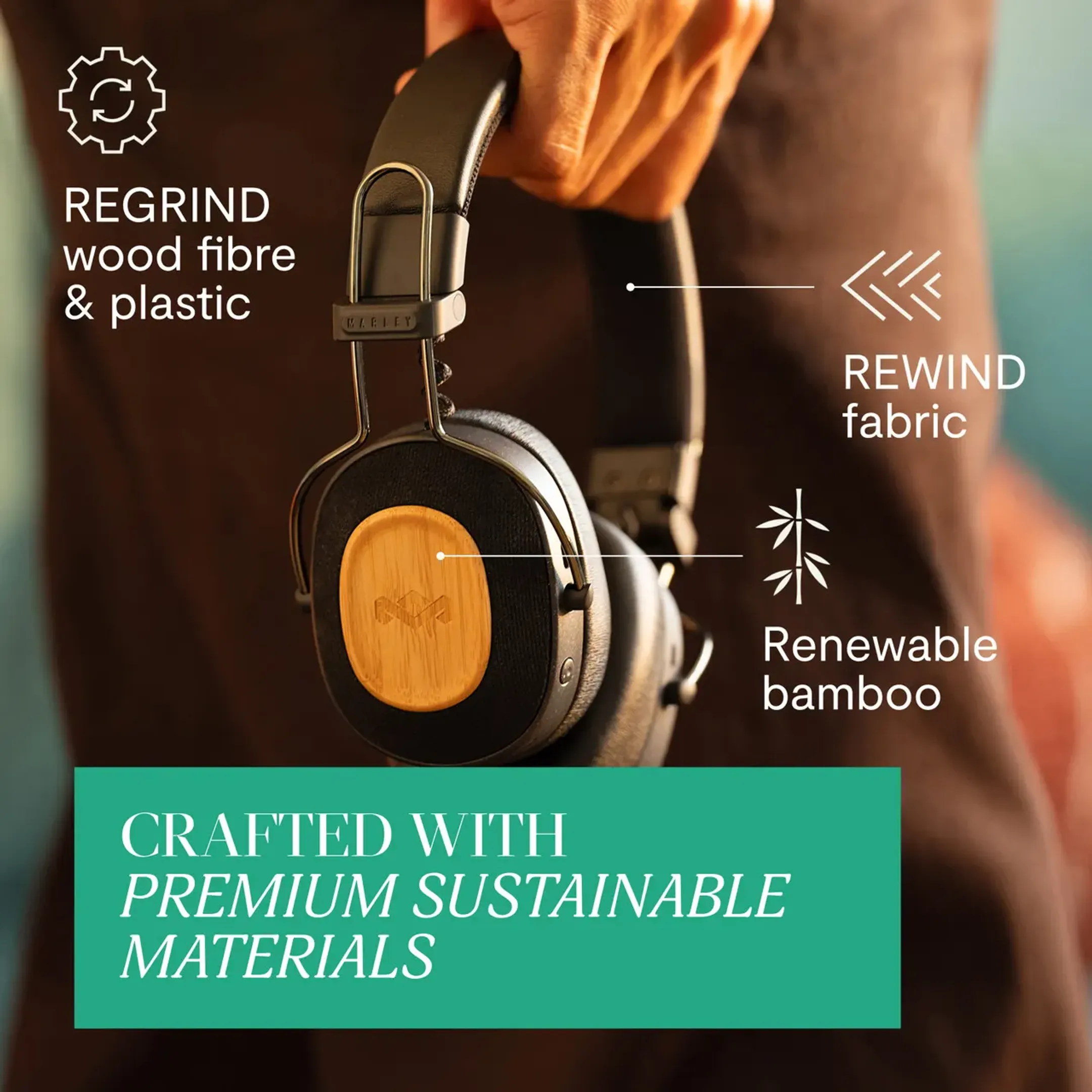 House Of Marley Casque Positive Vibration Riddim - Noir image