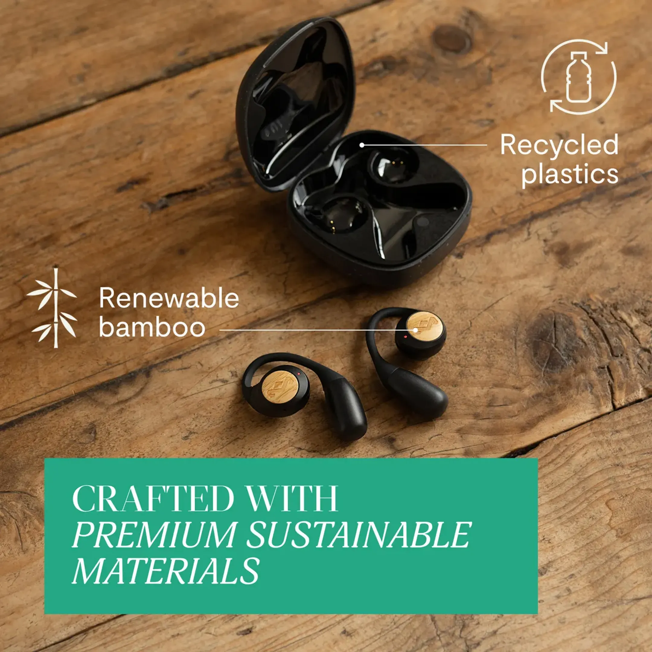 House Of Marley Écouteurs Liberate - Noir image