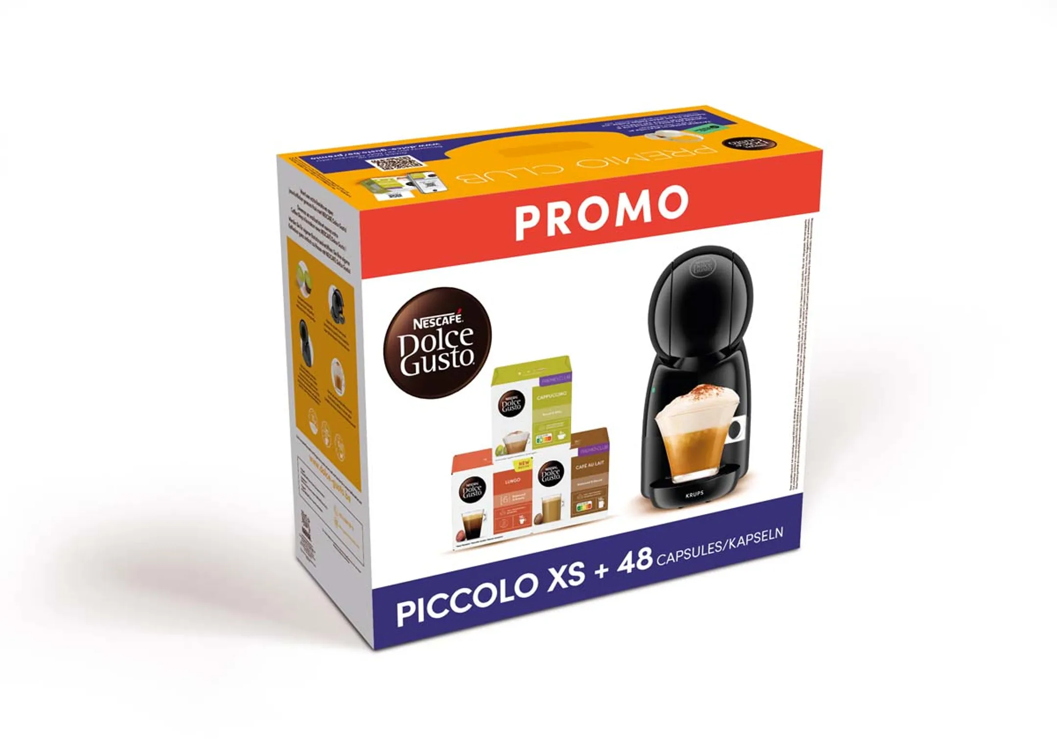 Krups Machine à café Dolce Gusto Picolo XS Bundle 48 Capsules image