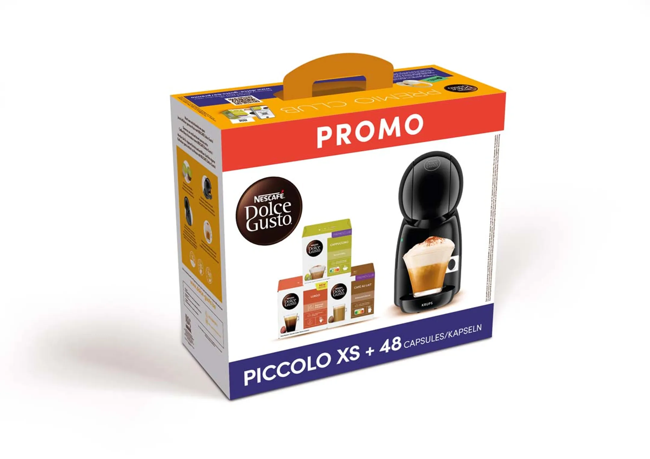 Krups Machine à café Dolce Gusto Picolo XS Bundle 48 Capsules image