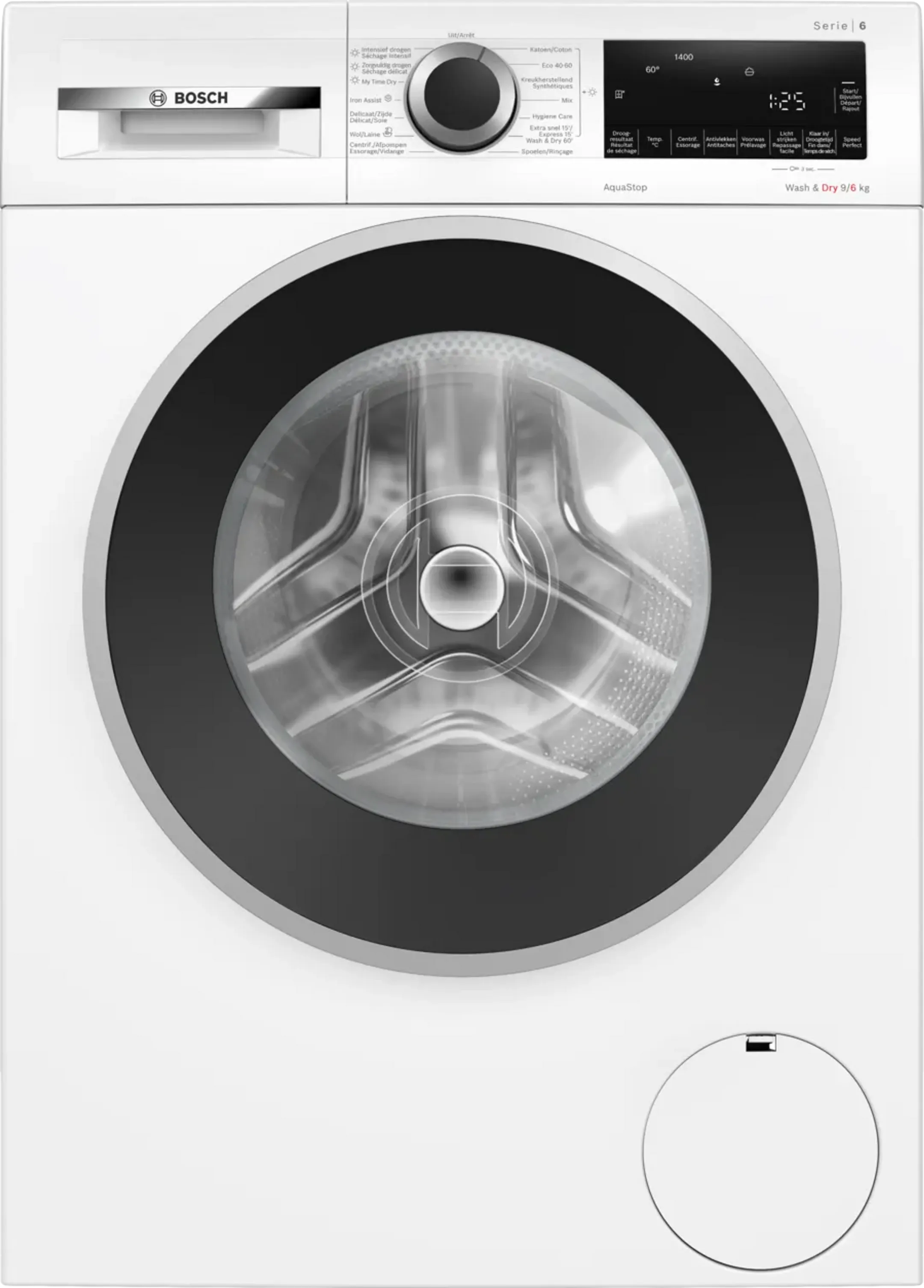 Was-droogcombinatie WNG24406FG