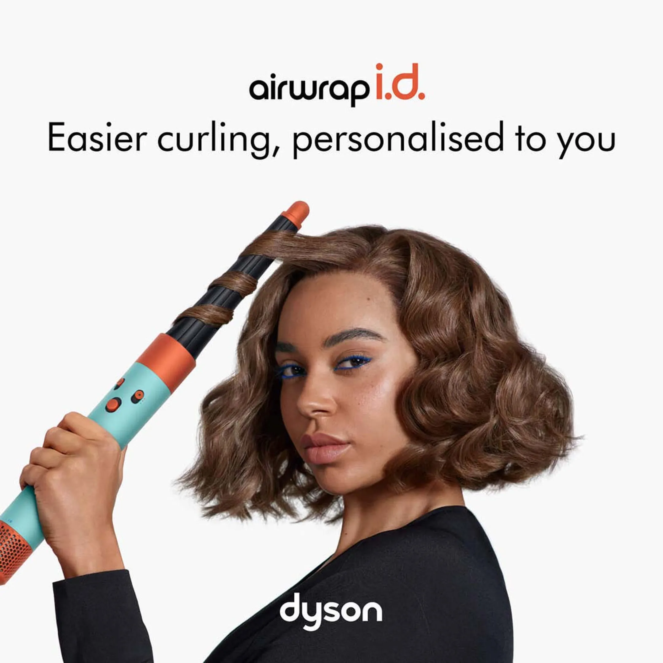Dyson Airwrap i.d. Curl + Coily Red Velvet/Gold - Limited Edition image