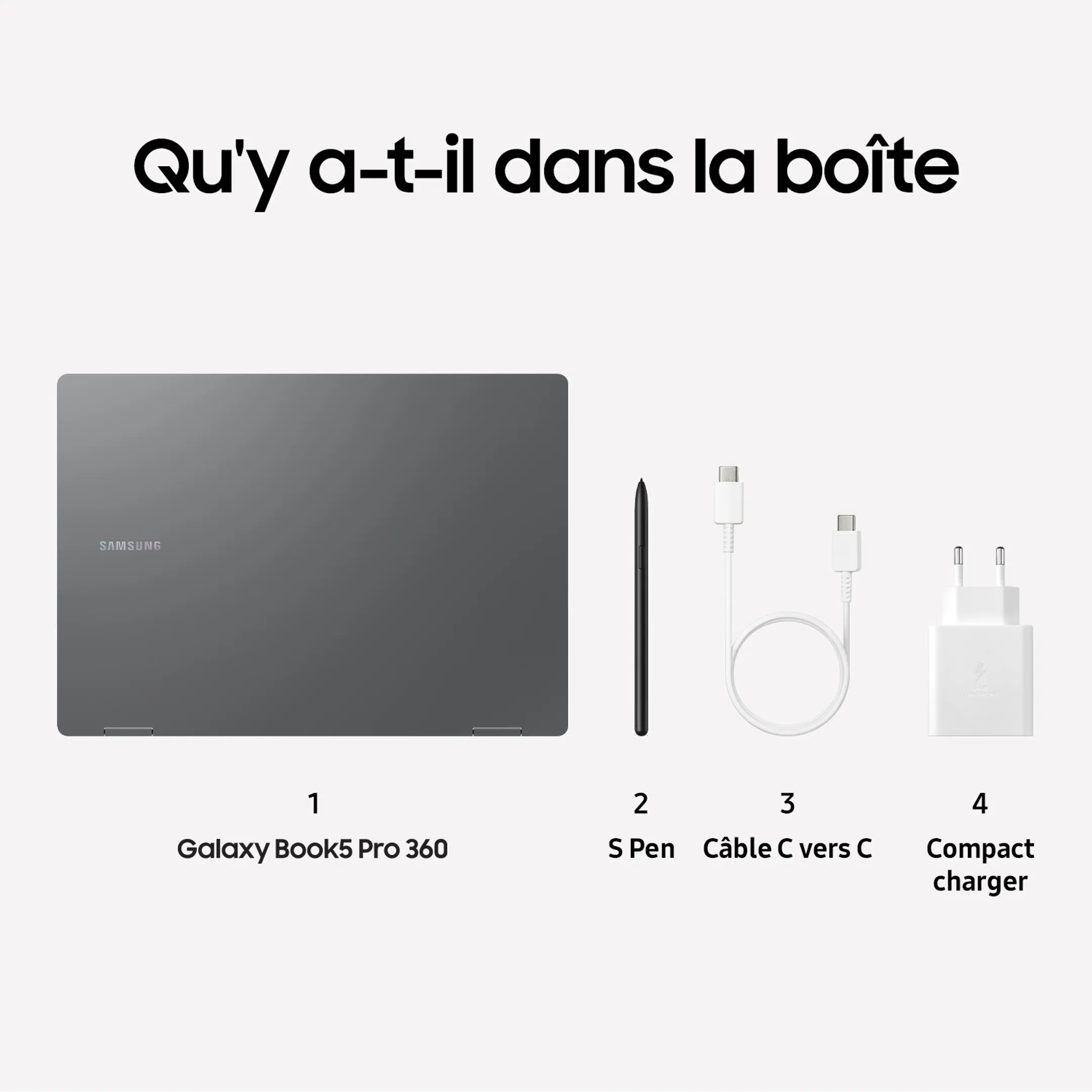 Samsung Galaxy Book5 Pro 360 NP960QHA-KG1BE image