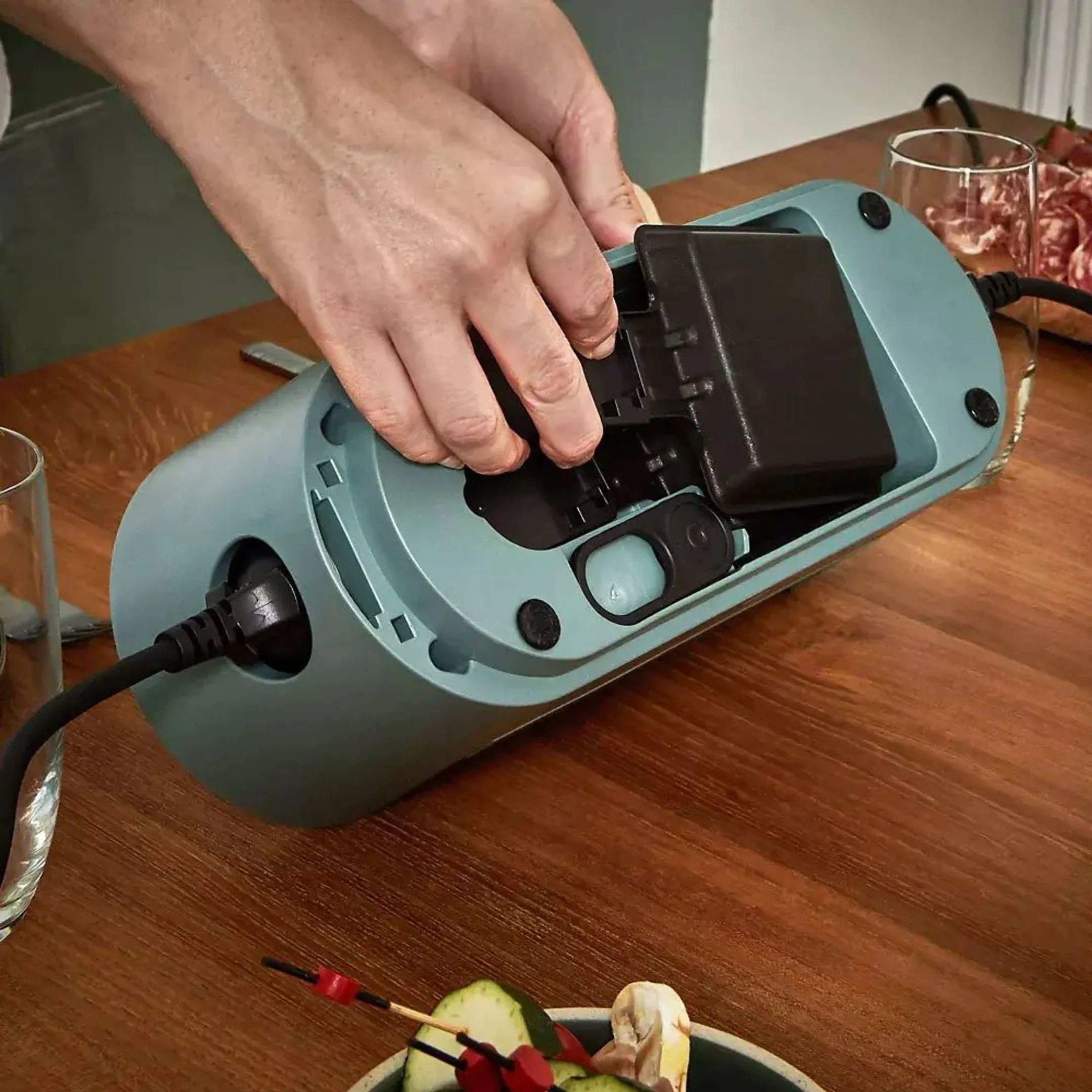 Essentiel-B Raclette & grill Multiplug Zwart image