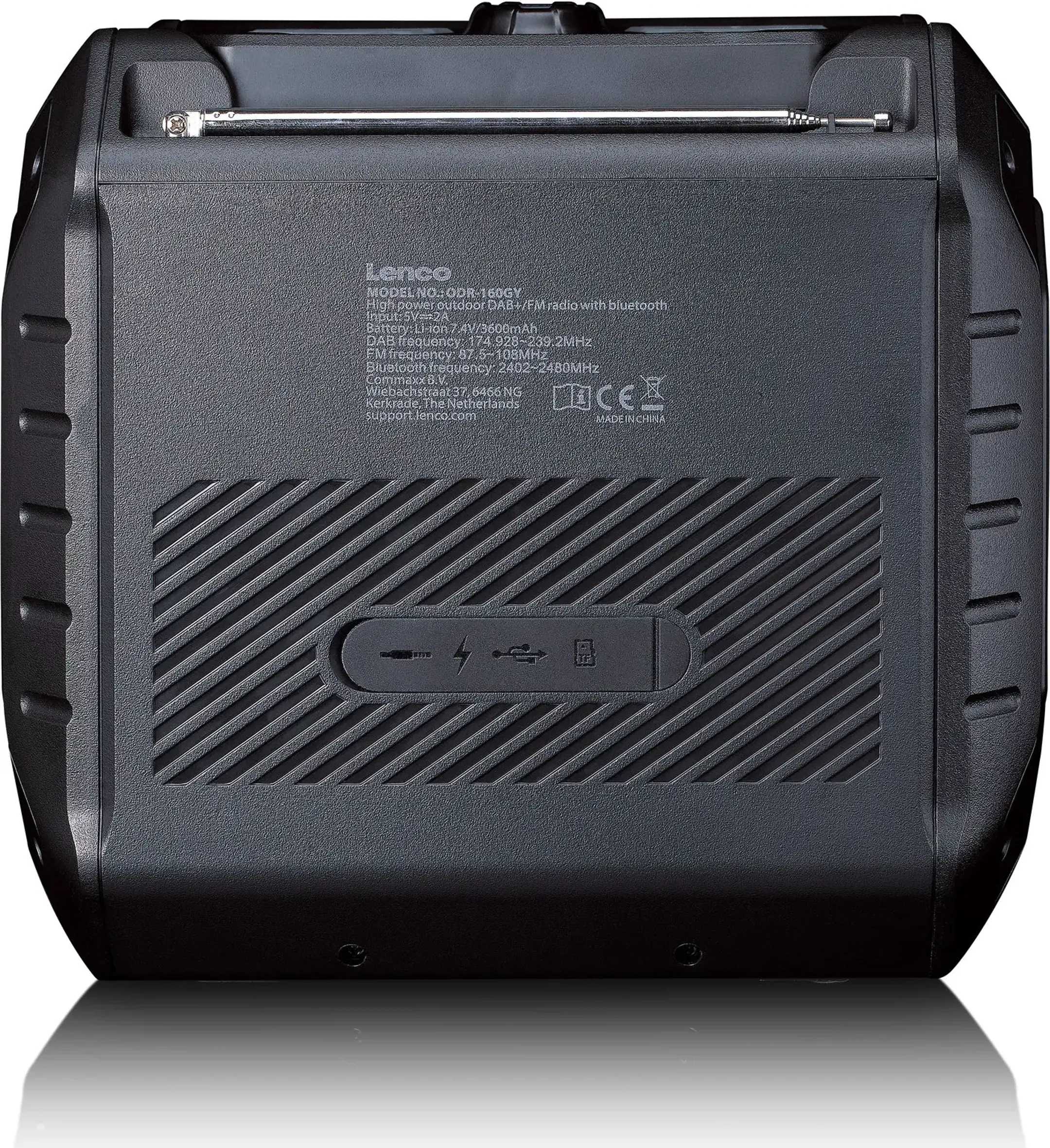 Lenco Radio portable DAB+/FM - Noir image