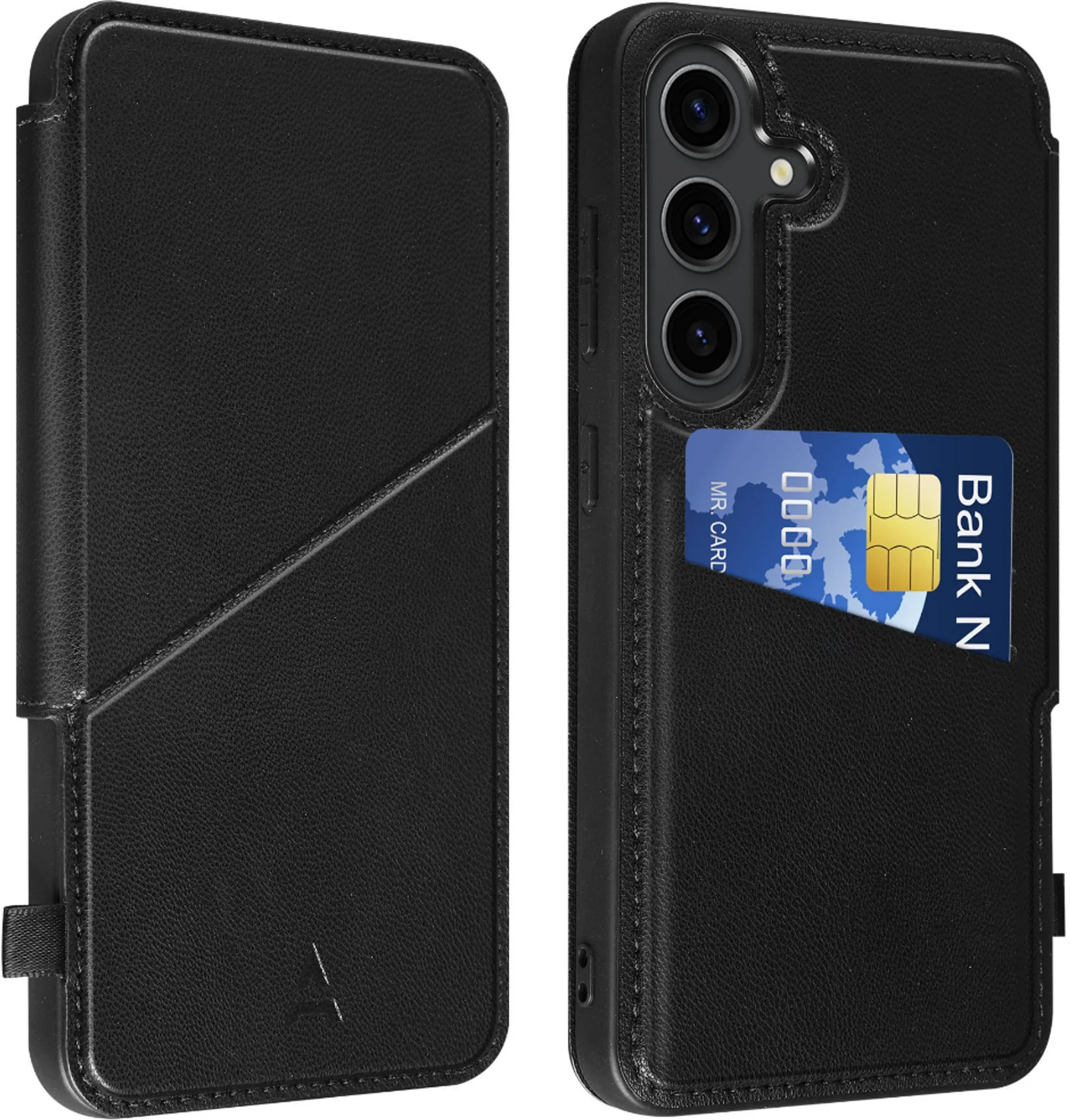 Adeqwat Bookcovervoor Galaxy S25 - Zwart image