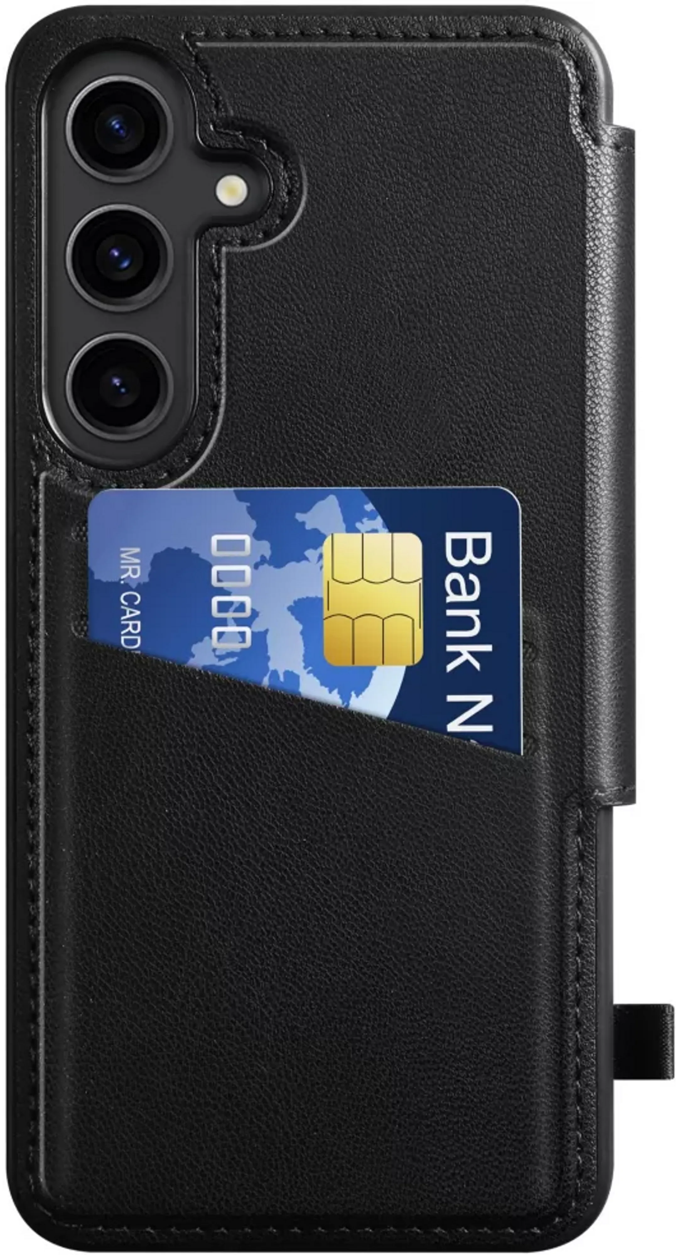 Adeqwat Bookcovervoor Galaxy S25 - Zwart image