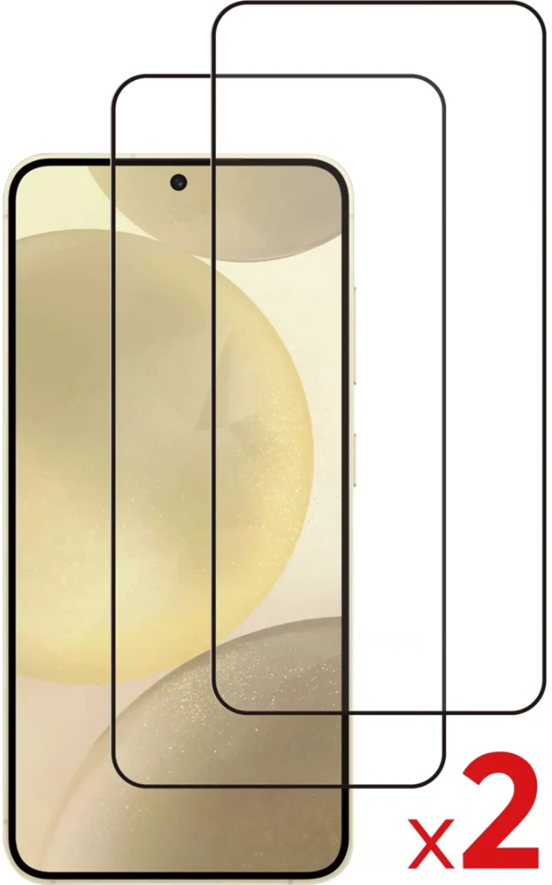 Bundle product Screenprotector voor Galaxy S25+ - 2 stuks