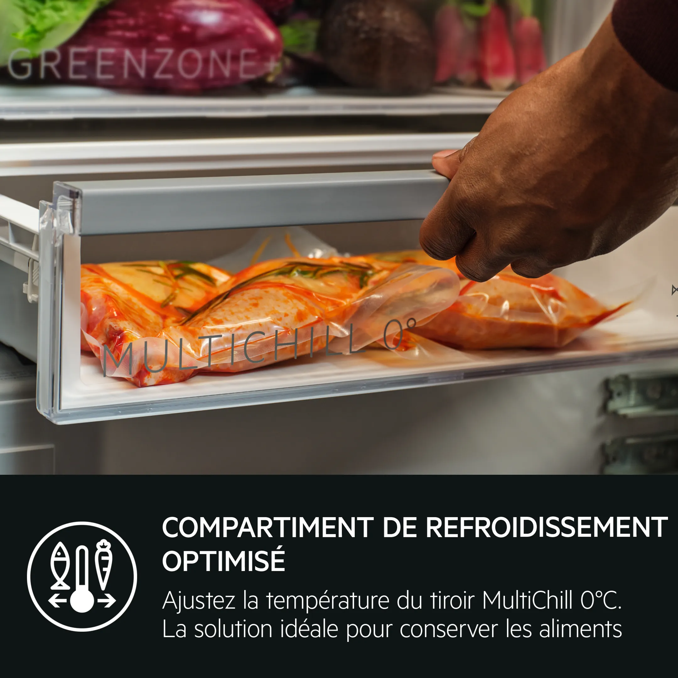 AEG Frigo américain ORX9V351DB 9000 MultiChill 0° image