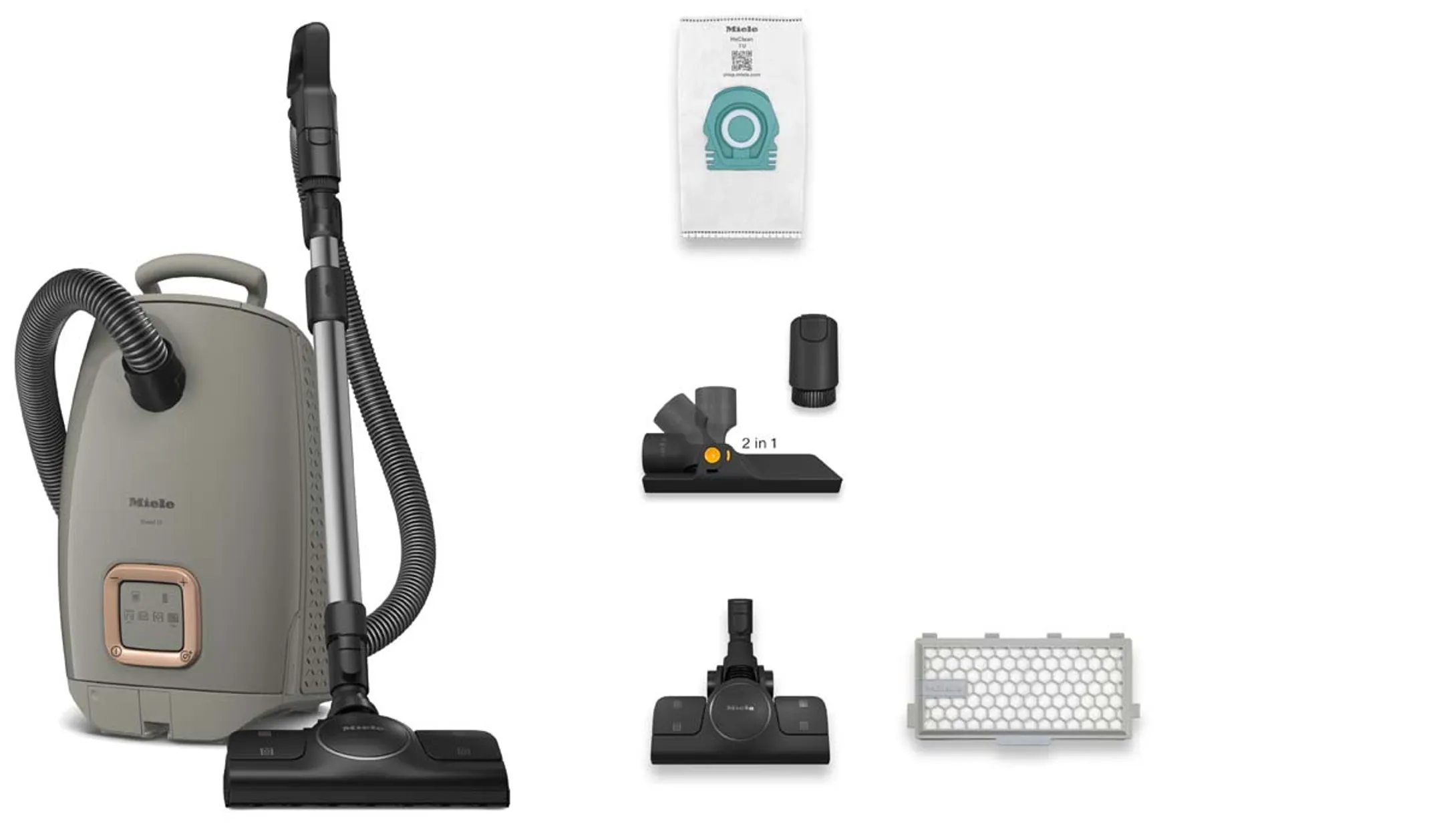 Miele Stofzuiger met zak Guard L1 Silence Grijs casa image