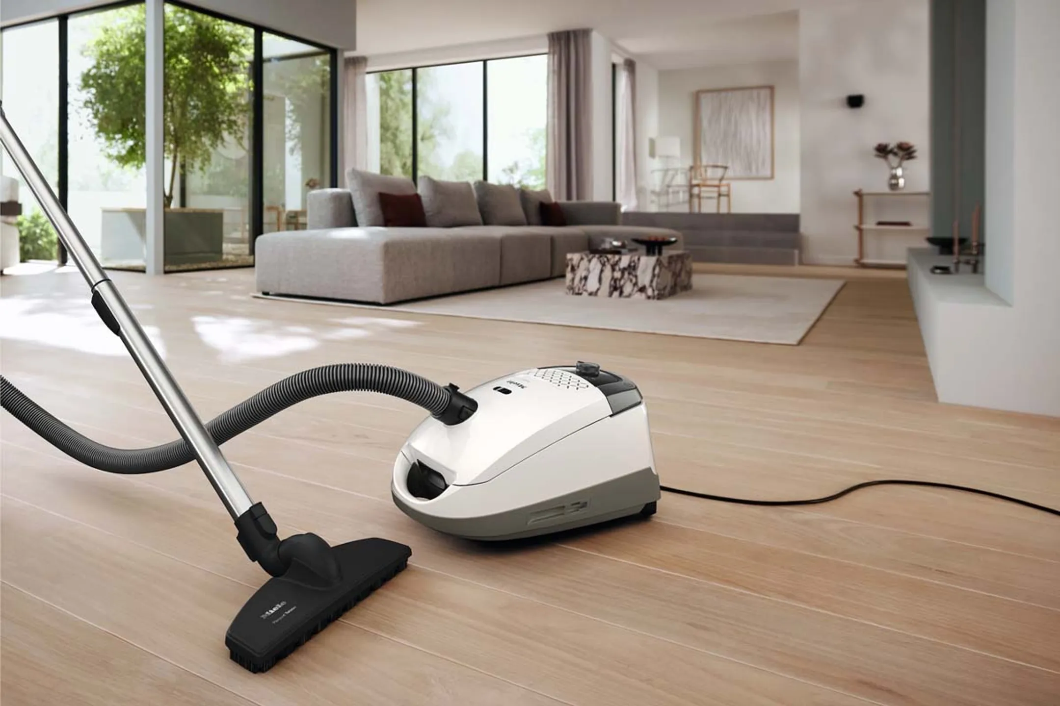 Miele Stofzuiger met zak Guard S1 Parquet Flex Wit image