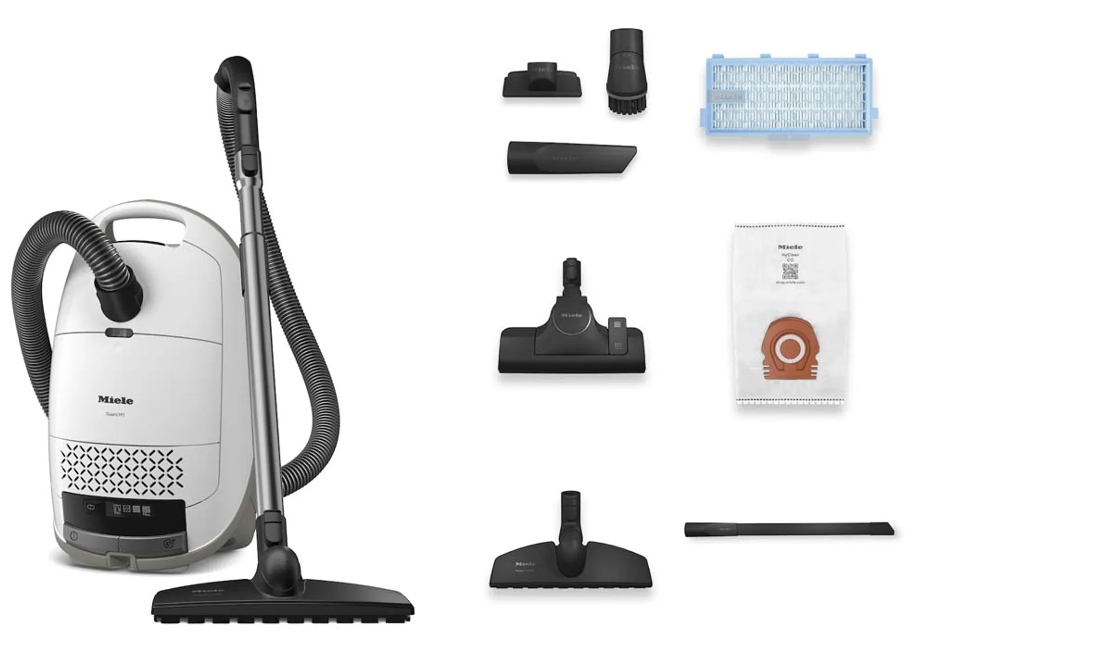 Miele Stofzuiger met zak Guard M1 Parquet Flex Wit image