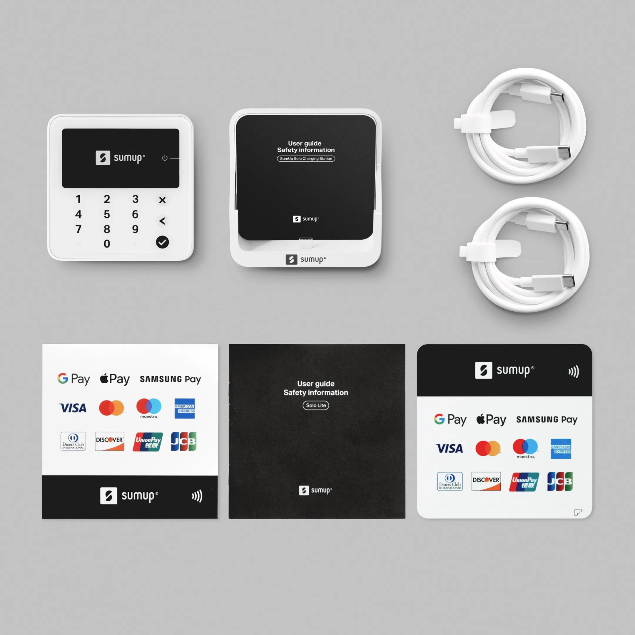 SumUp Terminal de Paiement Solo Lite avec Station de Recharge image