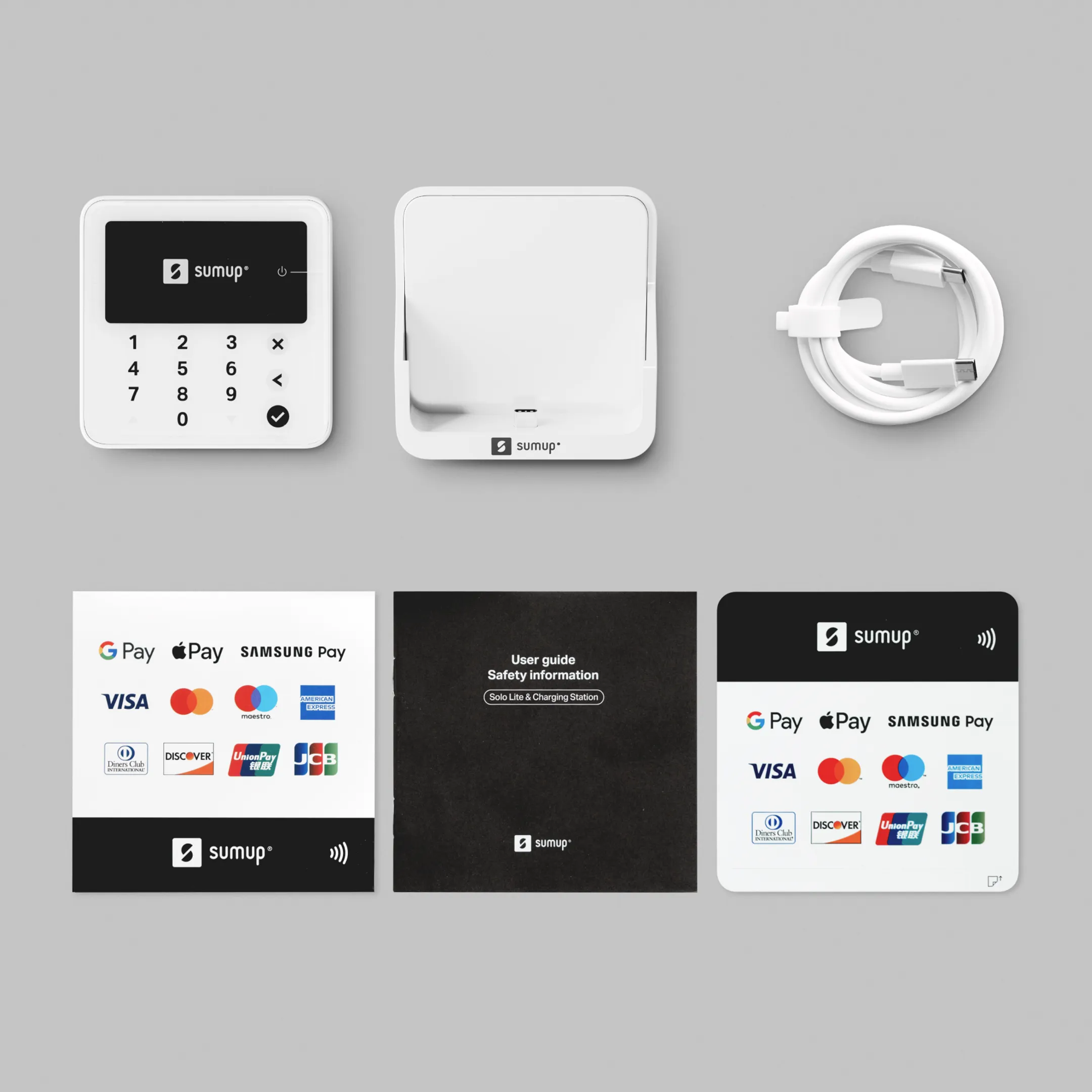 SumUp Terminal de Paiement Solo Lite avec Station de Recharge image