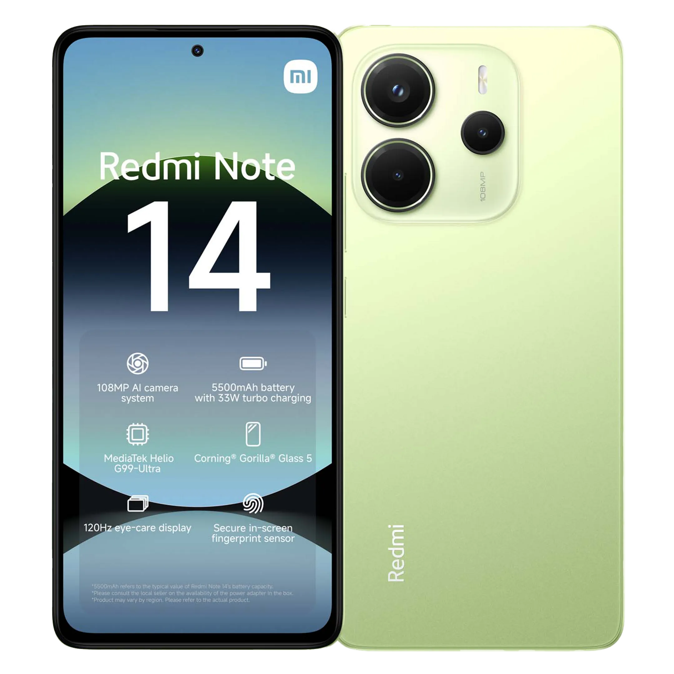 Xiaomi Redmi Note 14 128GB - Groen image