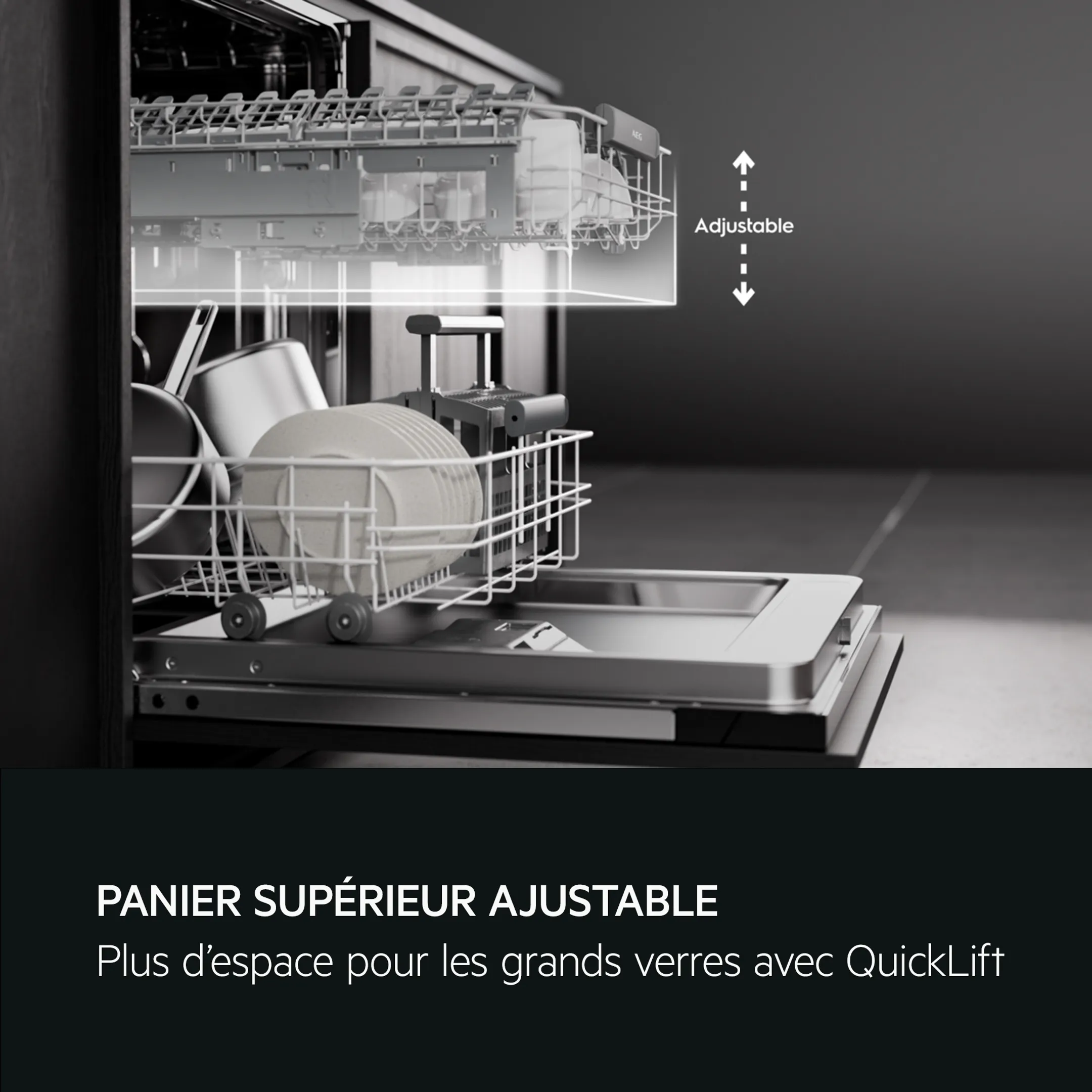 AEG Lave-vaisselle FSB53607Z QuickSelect Airdry image