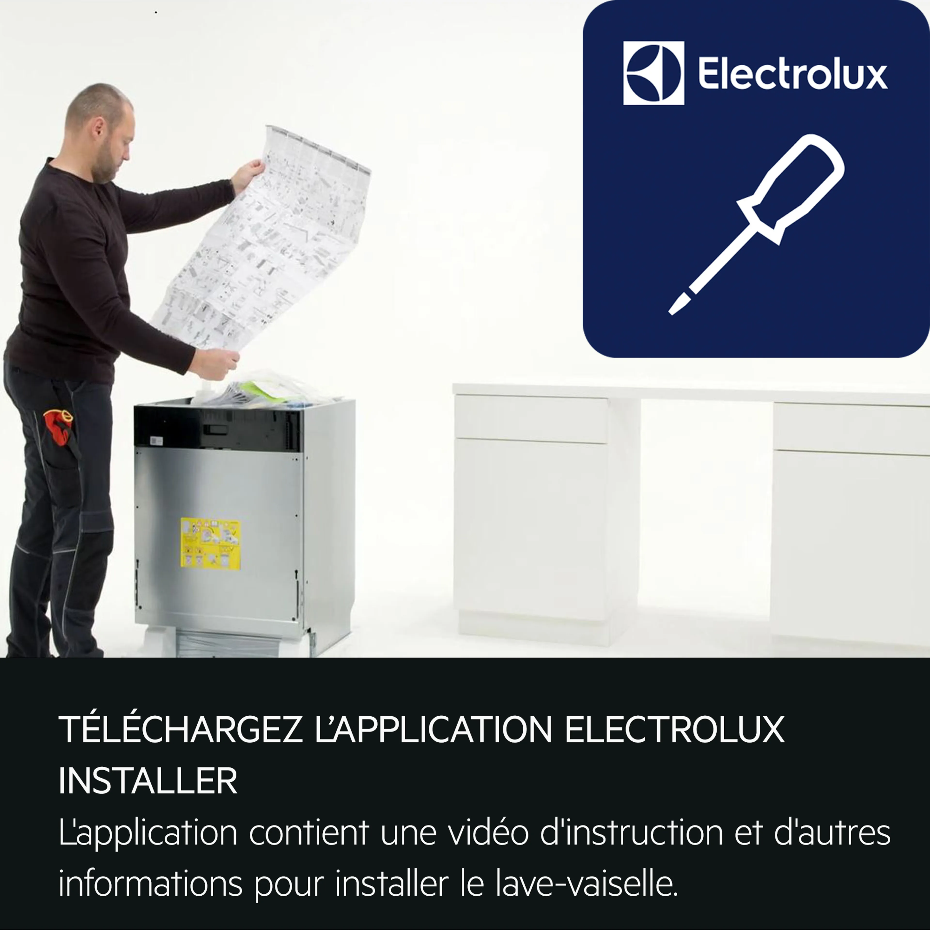 AEG Lave-vaisselle encastrable FSE73407P image