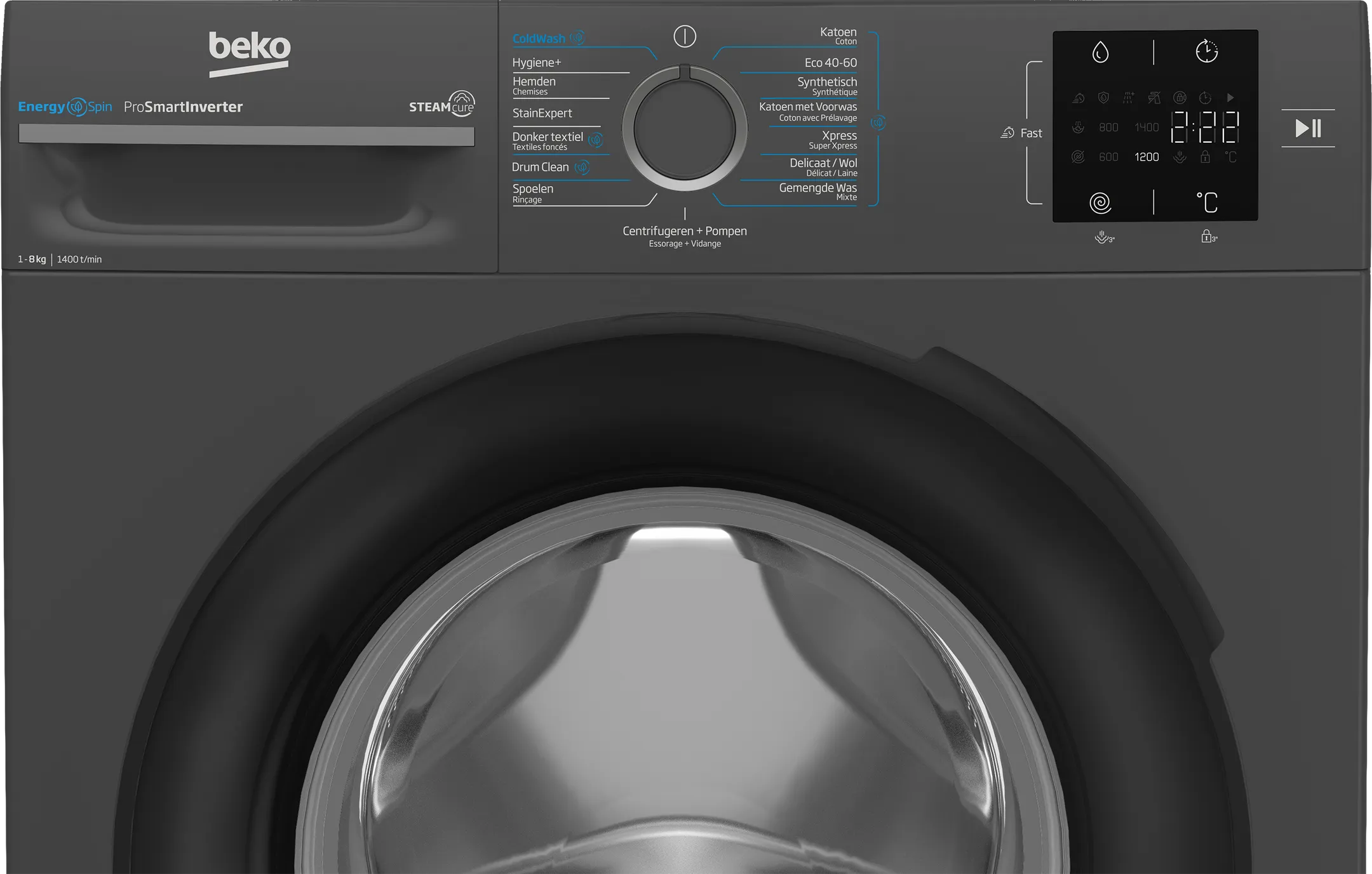 Beko Machine à laver BM3WFT3841A image