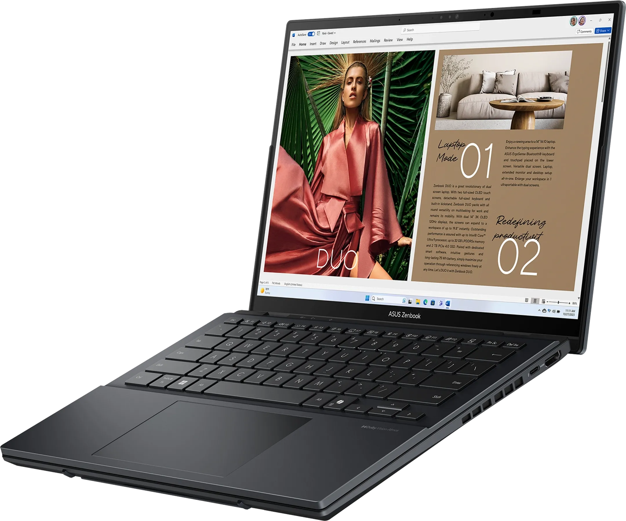 Asus Zenbook Duo UX8406CA-PZ032W image