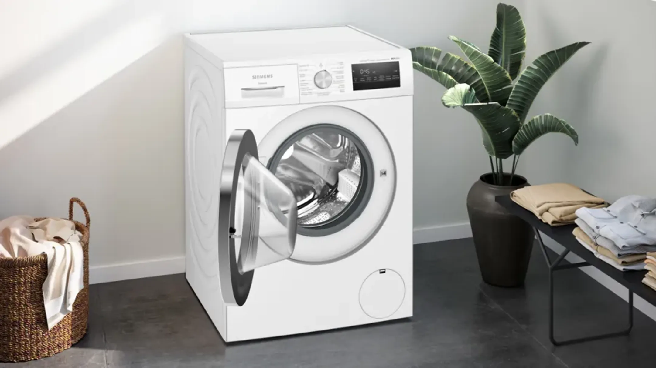 Siemens Bundle - Machine à laver WM14N2B4FG + Sèche-linge WT43H00WFG iQ300 autoDry 8 KG image