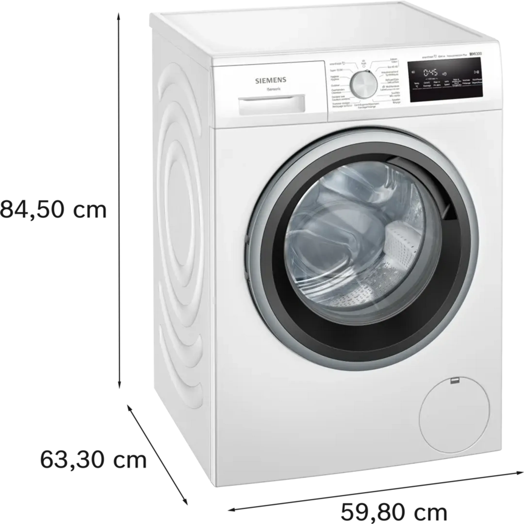 Siemens Bundle - Machine à laver WM14N2B4FG + Sèche-linge WT43H00WFG iQ300 autoDry 8 KG image