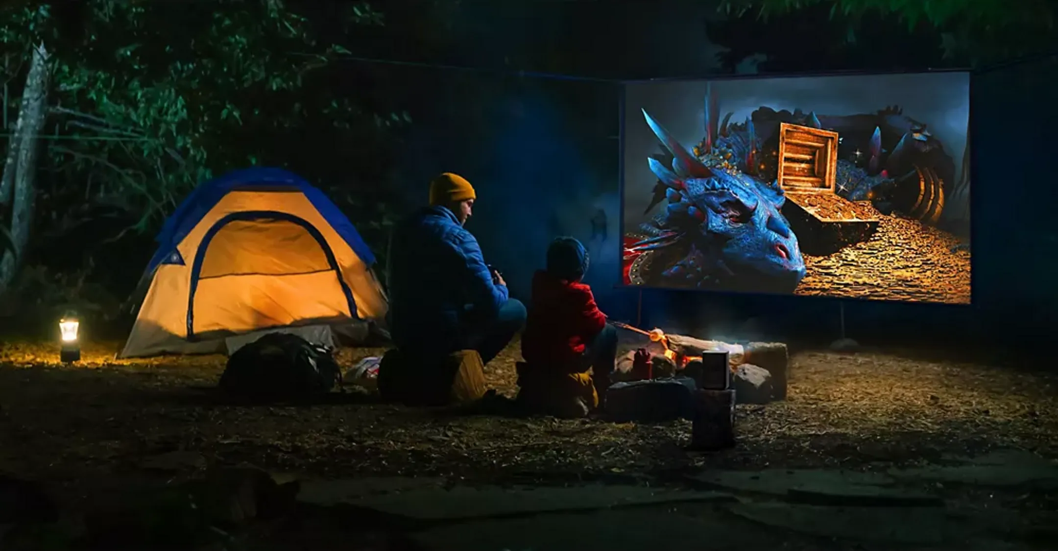 XGIMI Halo+ draagbare FHD-projector met geïntegreerde Google TV image