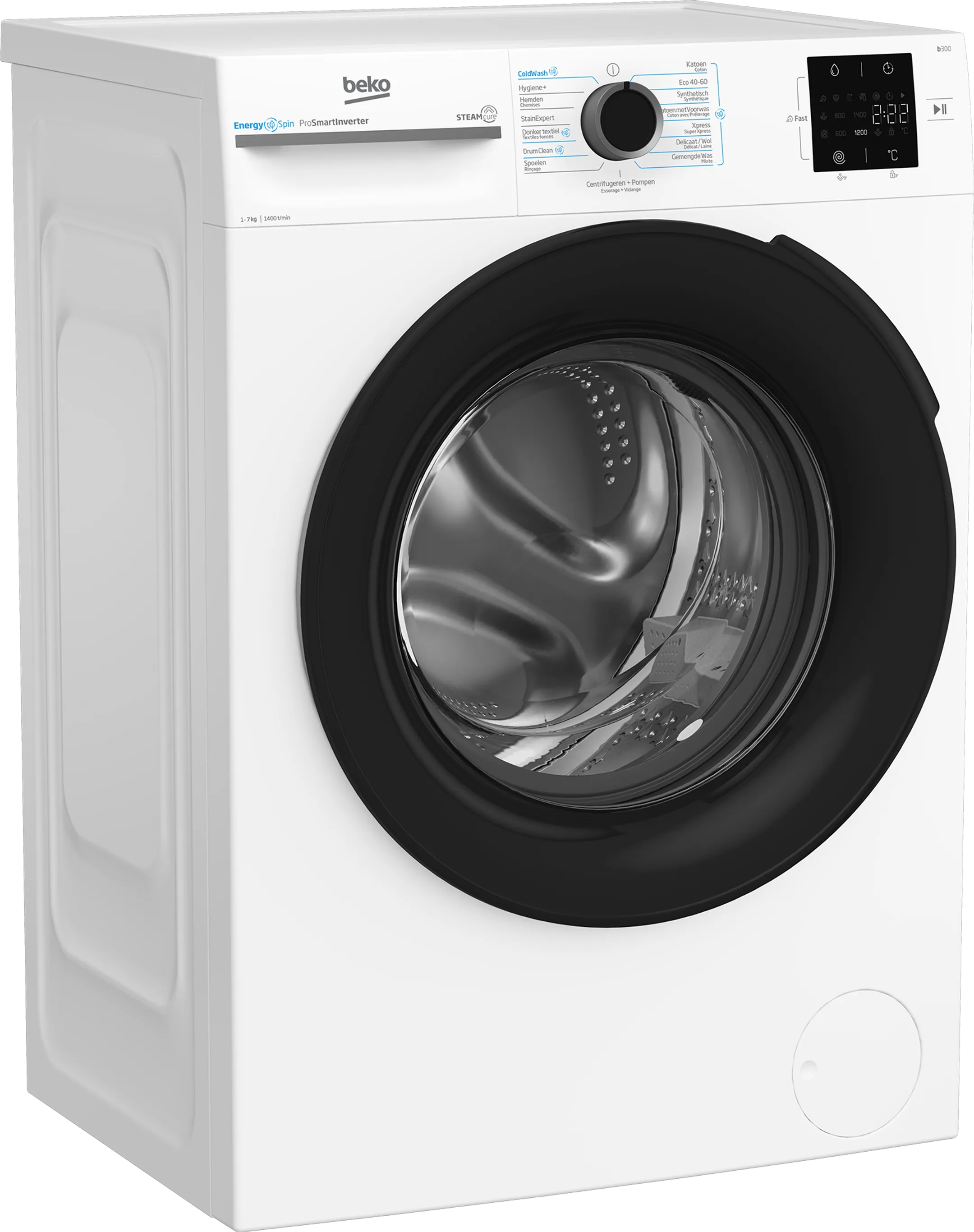 Beko Machine à laver BM3WFU3741W image