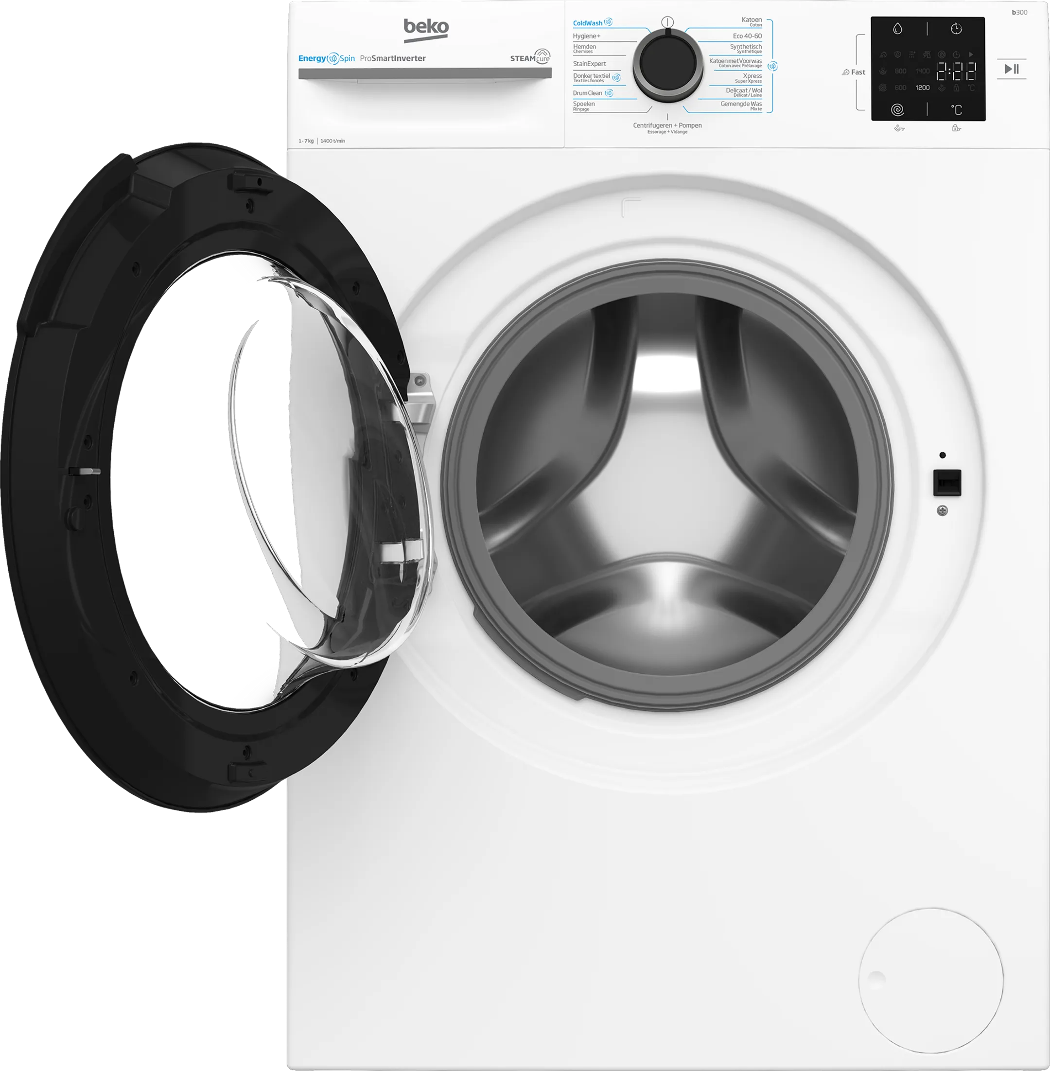 Beko Machine à laver BM3WFU3741W image