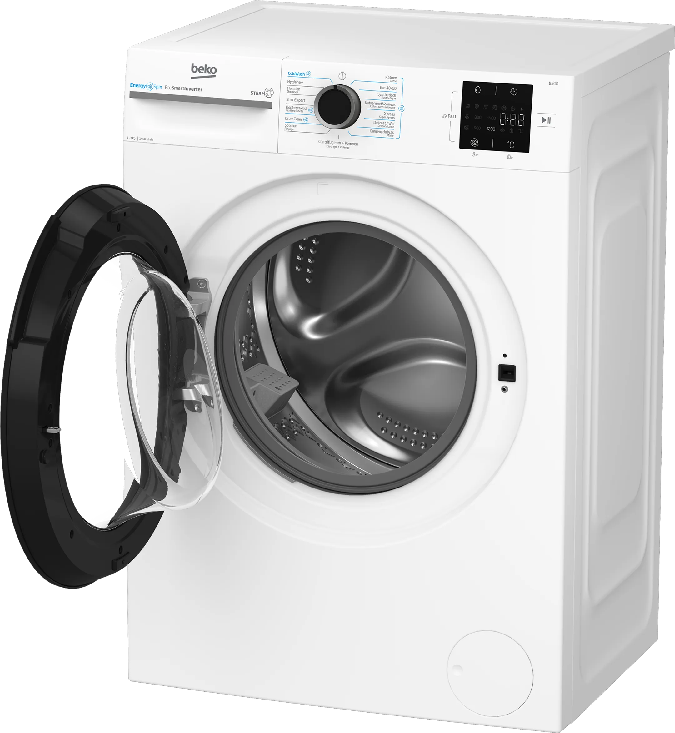 Beko Machine à laver BM3WFU3741W image