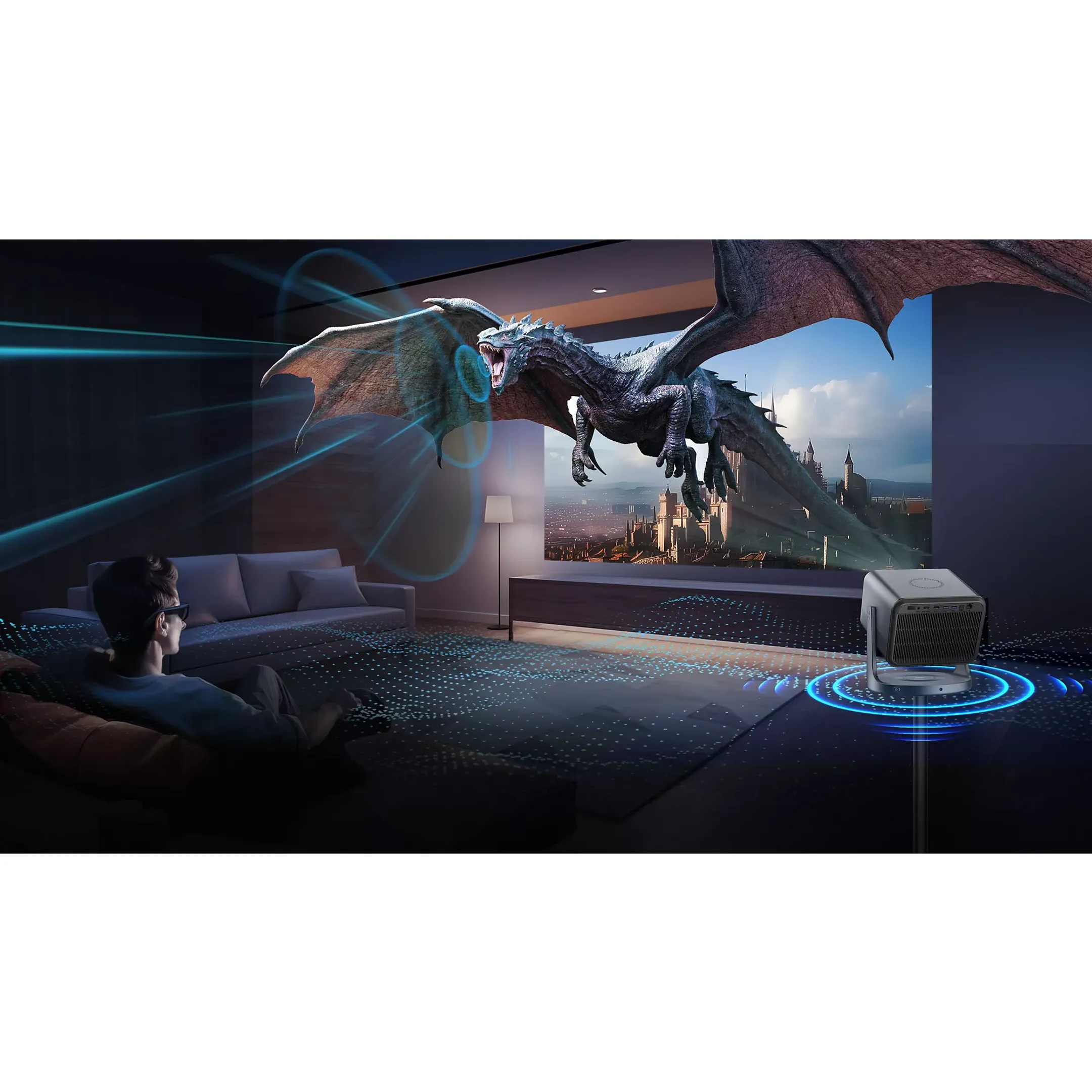 Hisense C2 projector - Zwart image