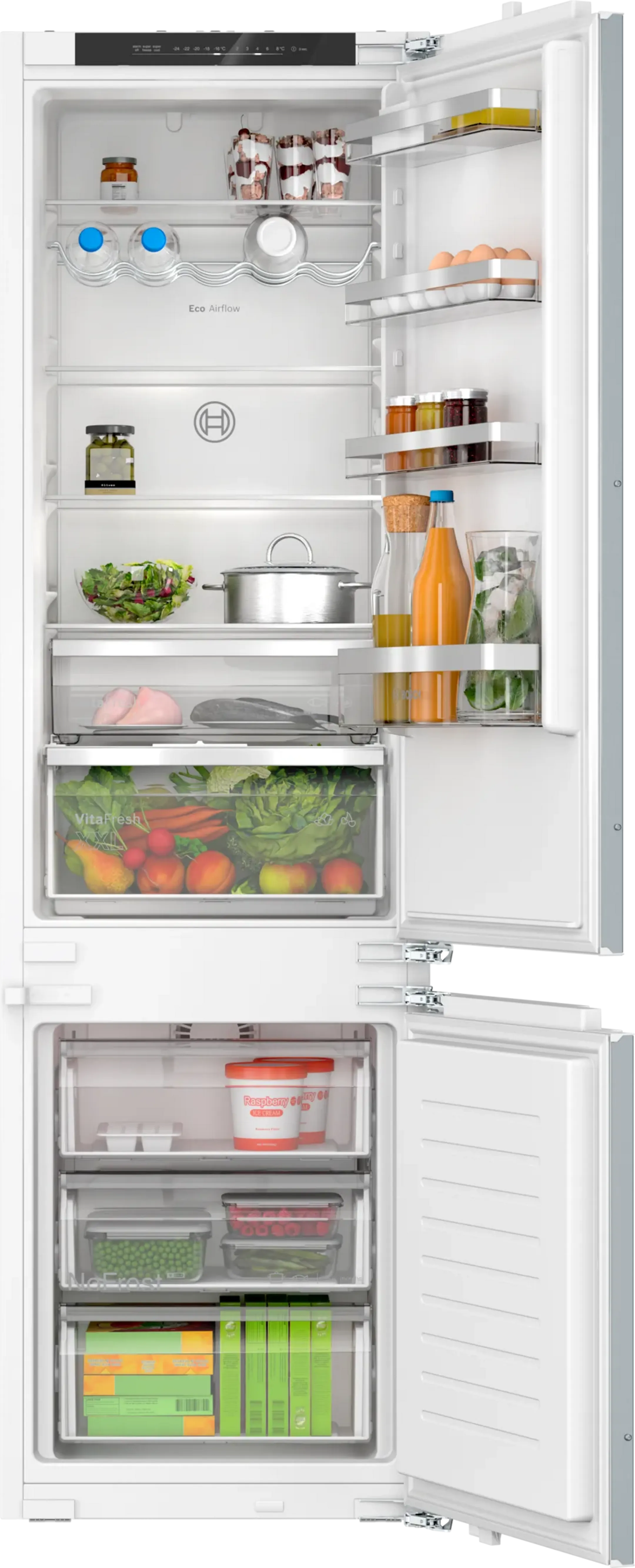 Combi frigo congélateur encastrable KIN96VFD0