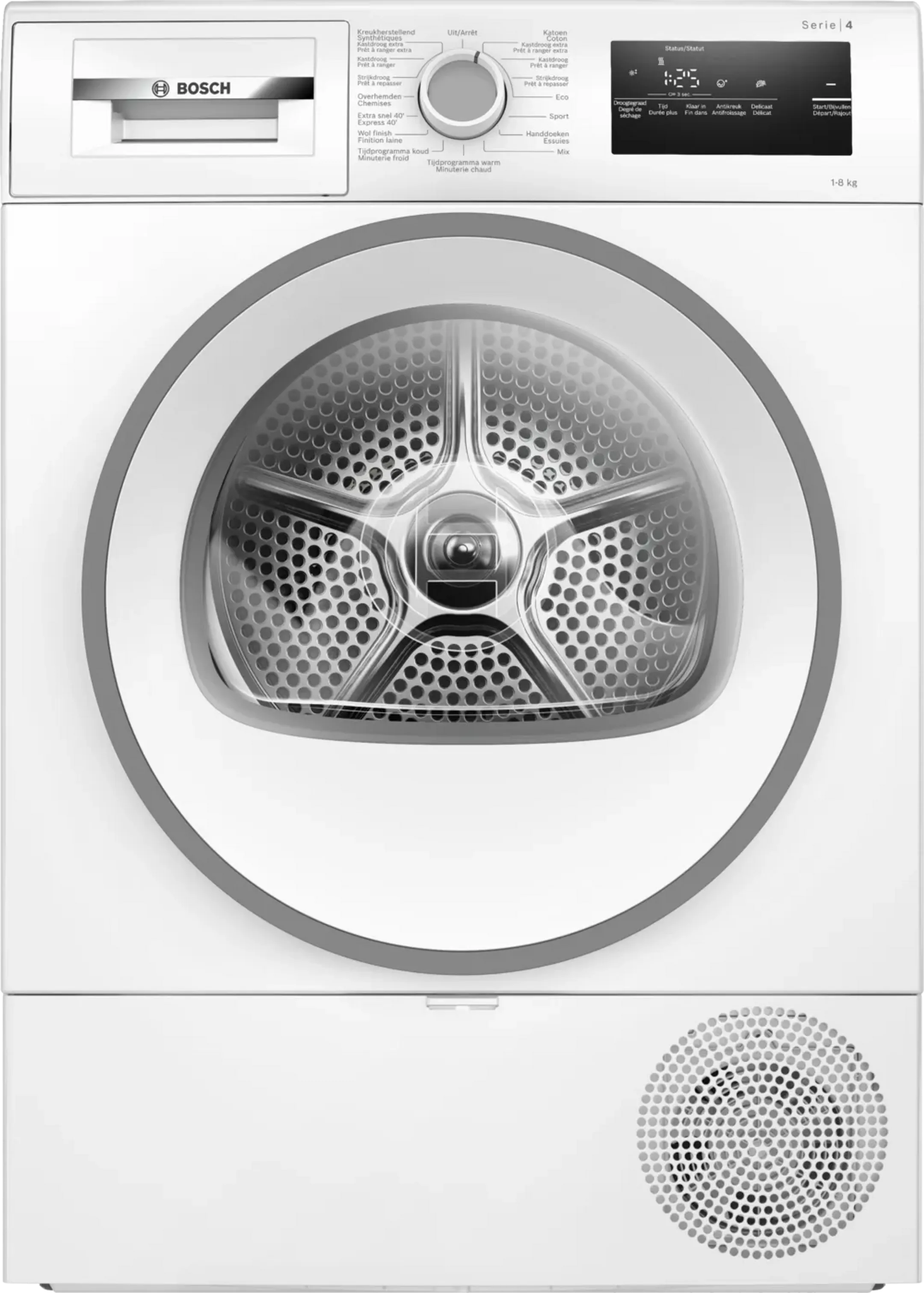 Droogkast WTH8520PFG Serie 4 AutoDry 8 KG