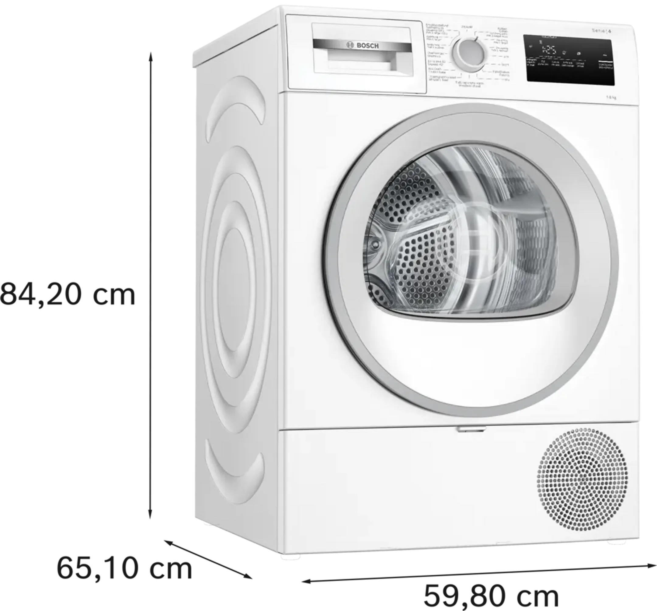 Bosch Sèche-linge WTH8520PFG Serie 4 AutoDry 8 KG image