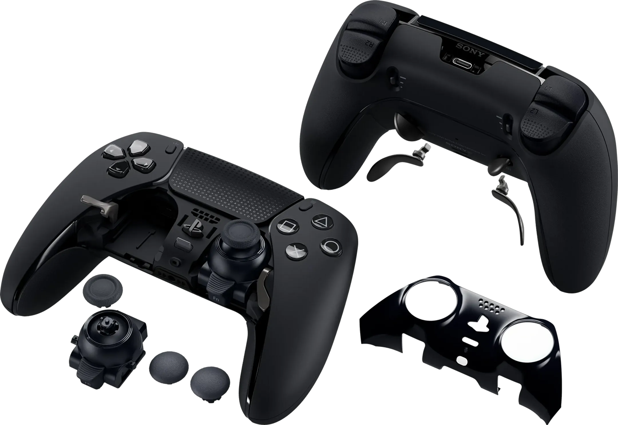 Sony PS5 DualSense Edge draadloze controller - Midnight Black image