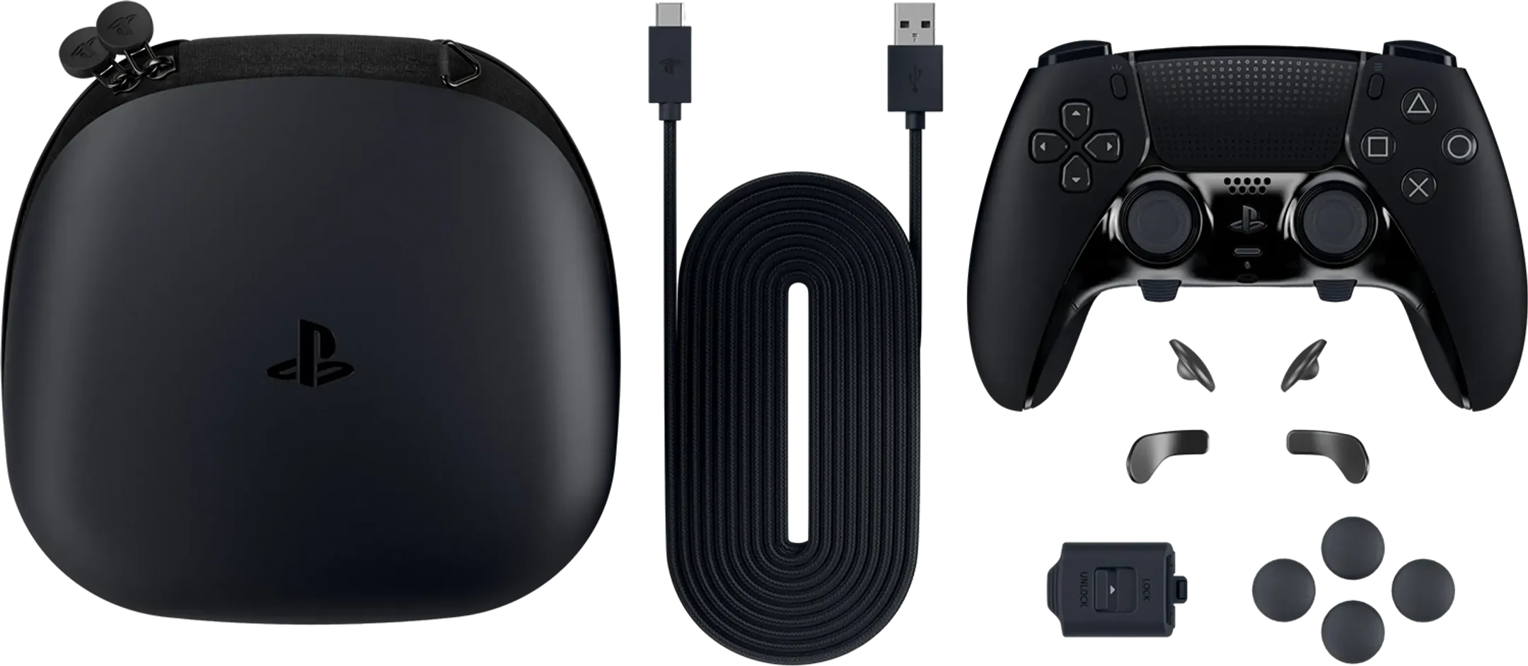 Sony PS5 DualSense Edge draadloze controller - Midnight Black image