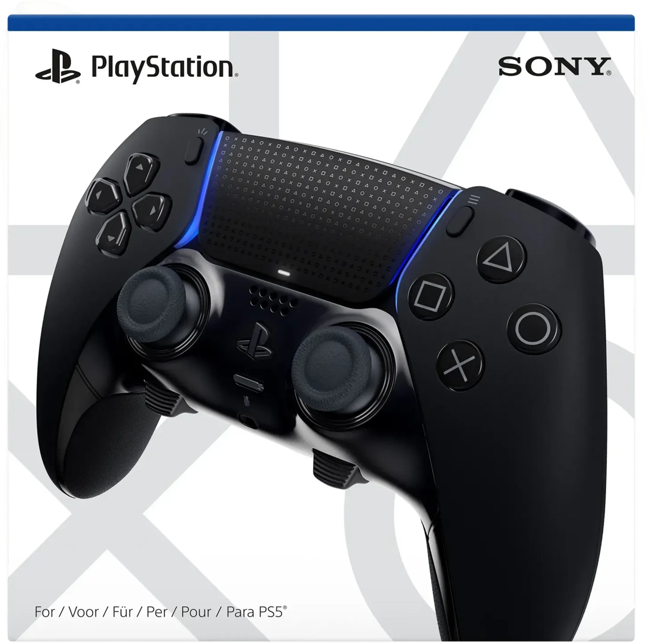 Sony PS5 DualSense Edge draadloze controller - Midnight Black image