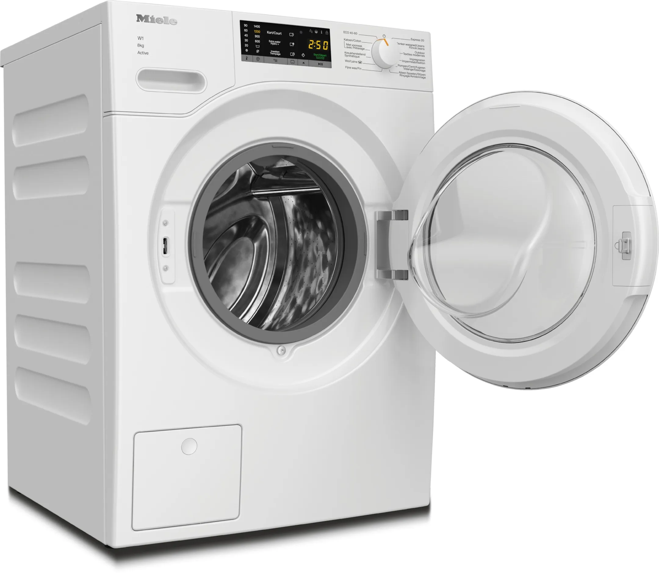 Miele Bundel - Wasmachine WWA 120 WCS CapDosing + Droogkast TWA 520 WP EcoSpeed image